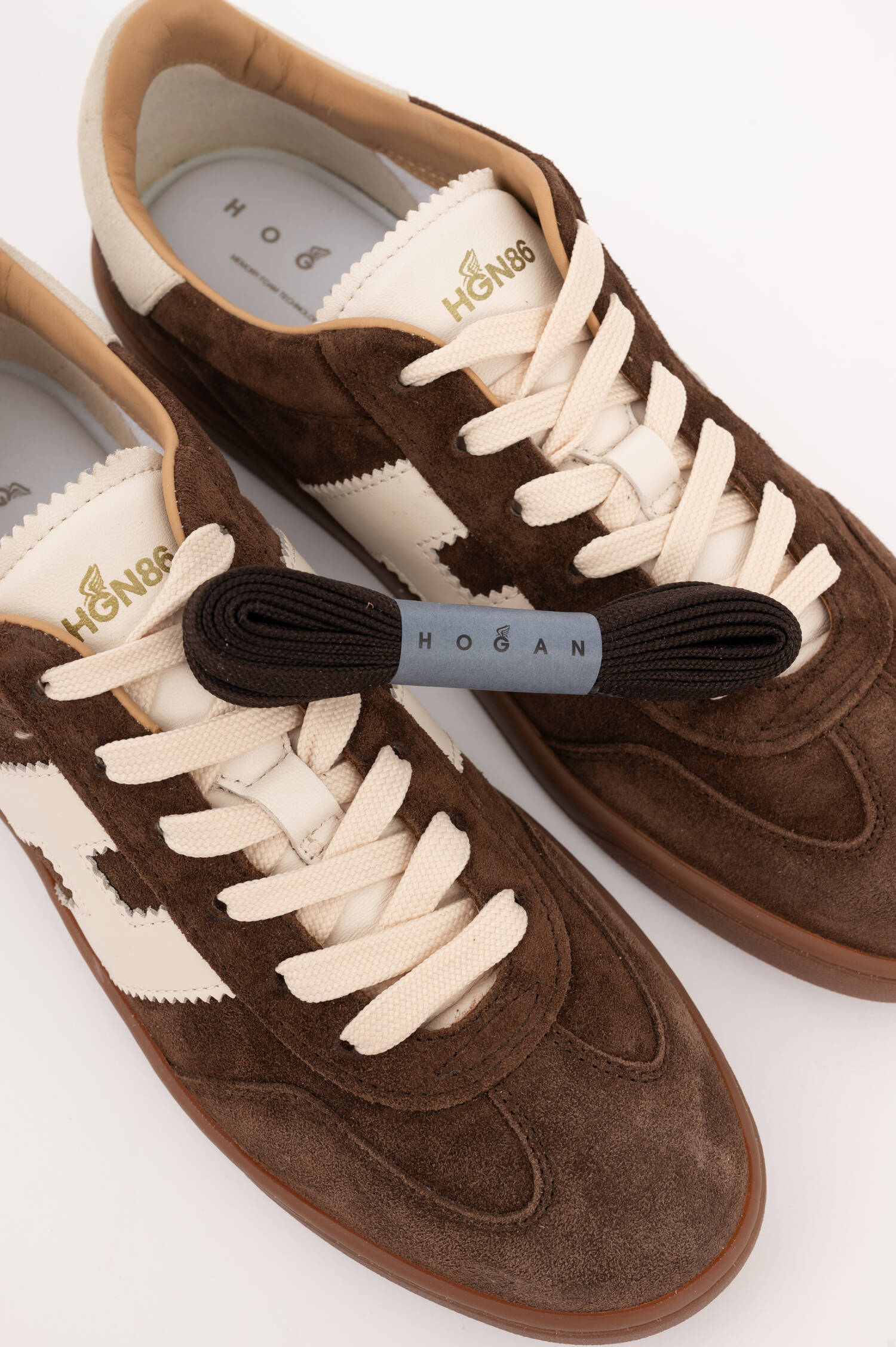 Suede Sneaker COOL in Braun/Beige Suede Sneaker COOL in Braun/Beige