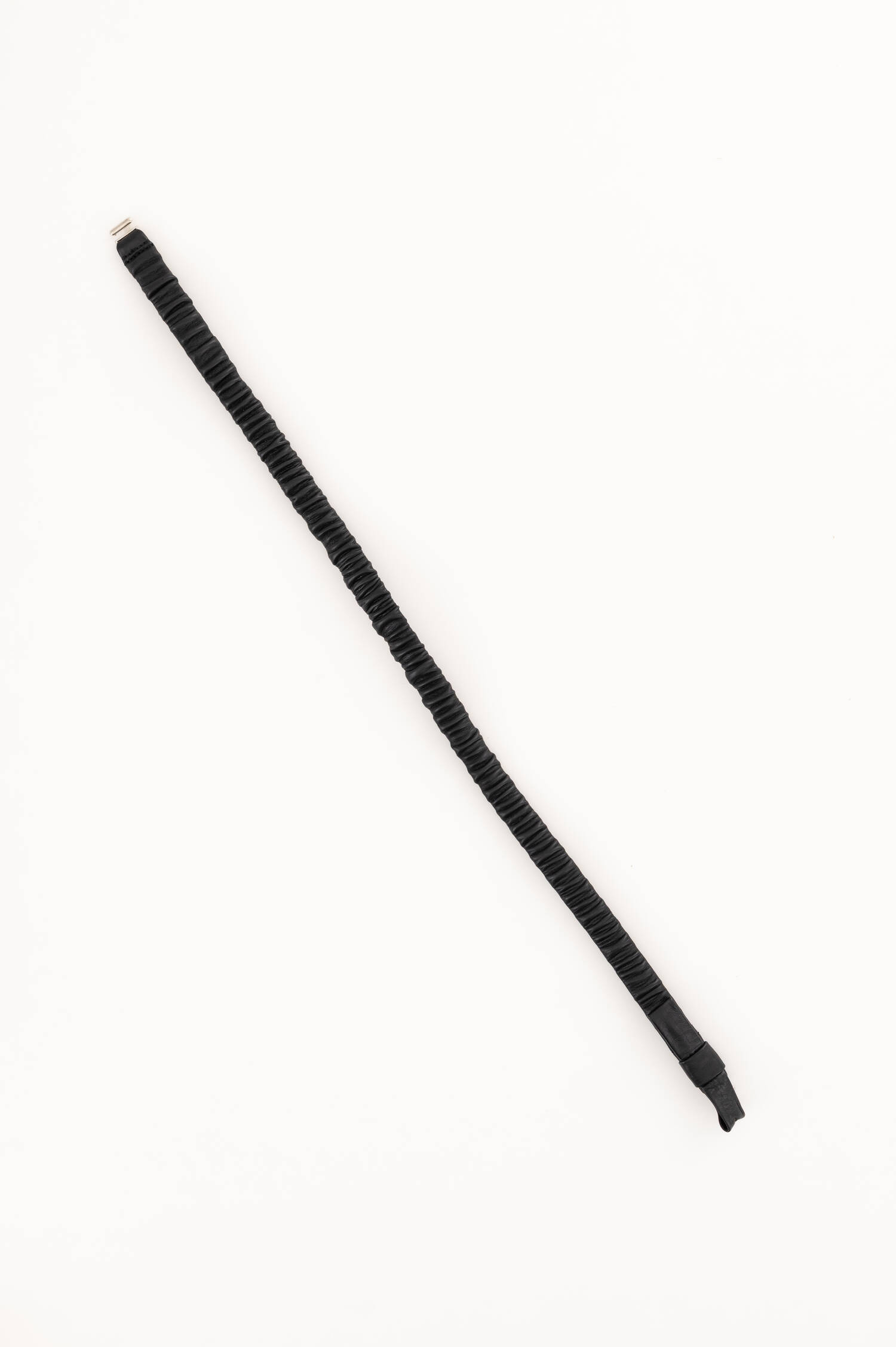 Nappaledergürtel in Schwarz