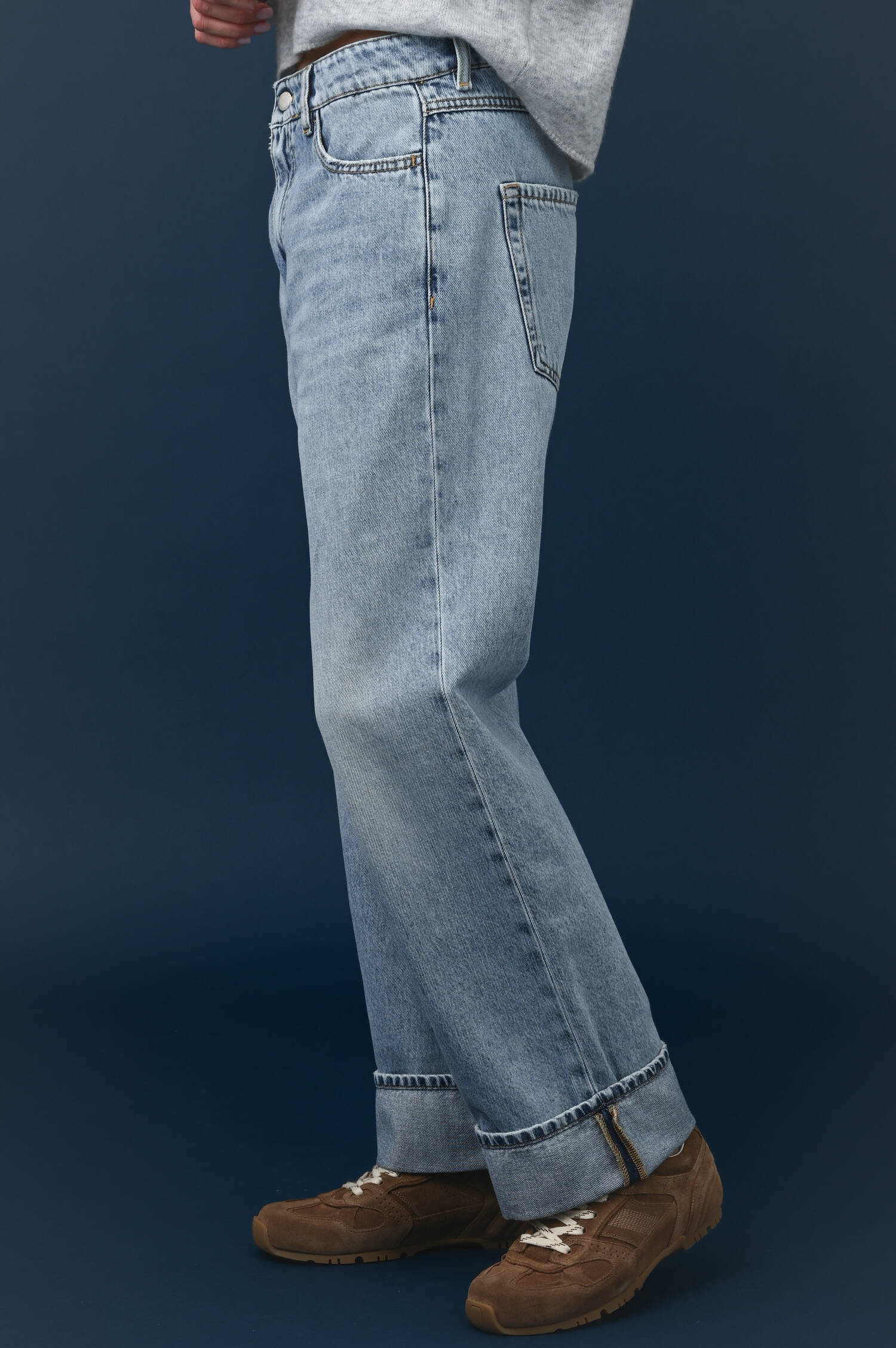 Cropped Jeans TINY in Sky Blue