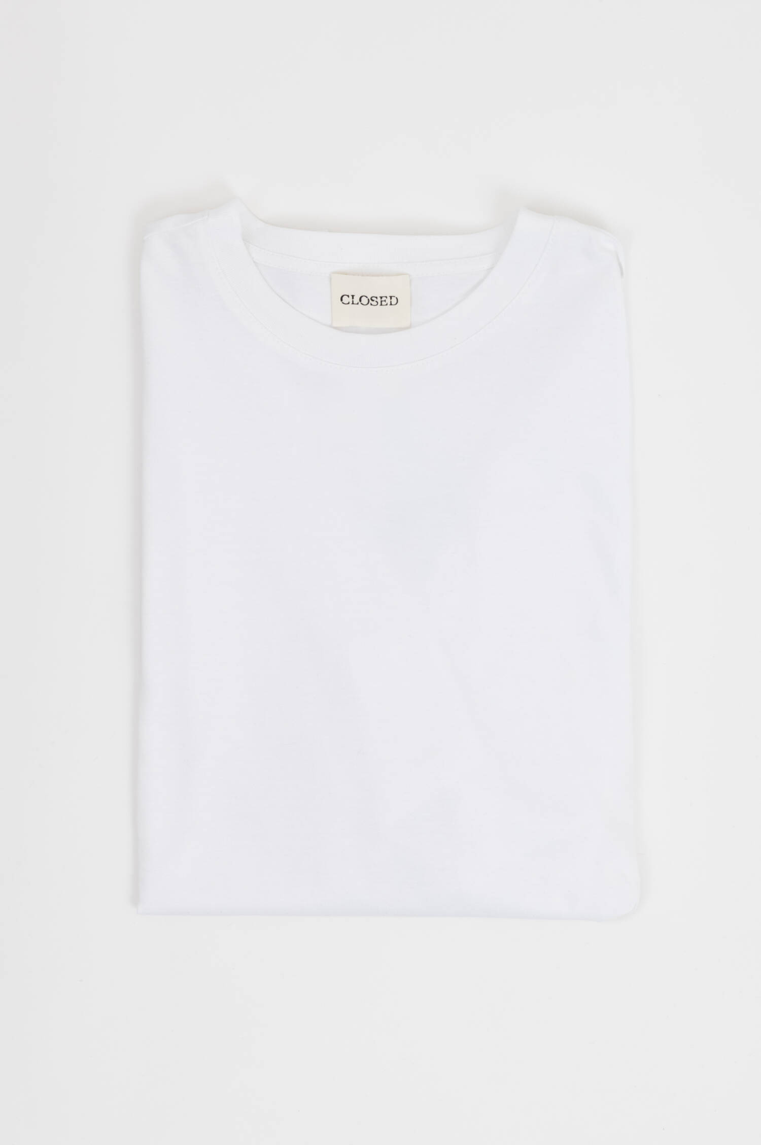 Basic T-Shirt in Weiß