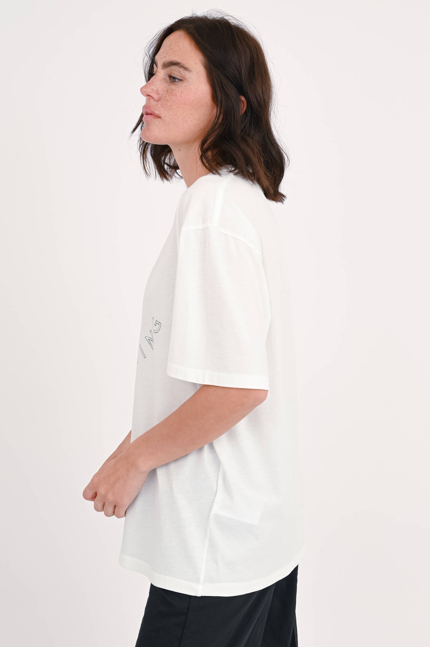 T-Shirt SMILEY in Ivory T-Shirt SMILEY in Ivory