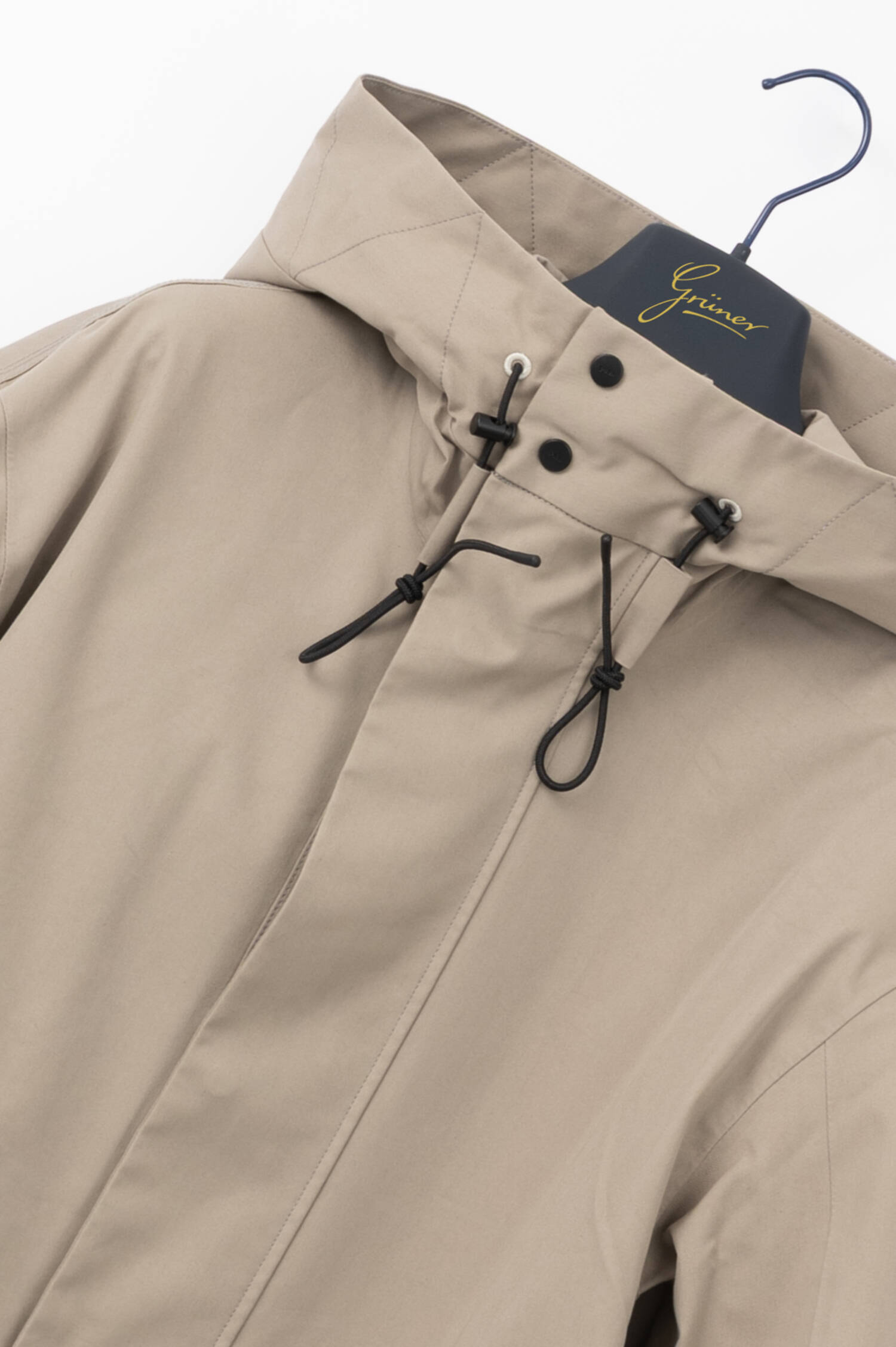 Parkamantel in Khaki