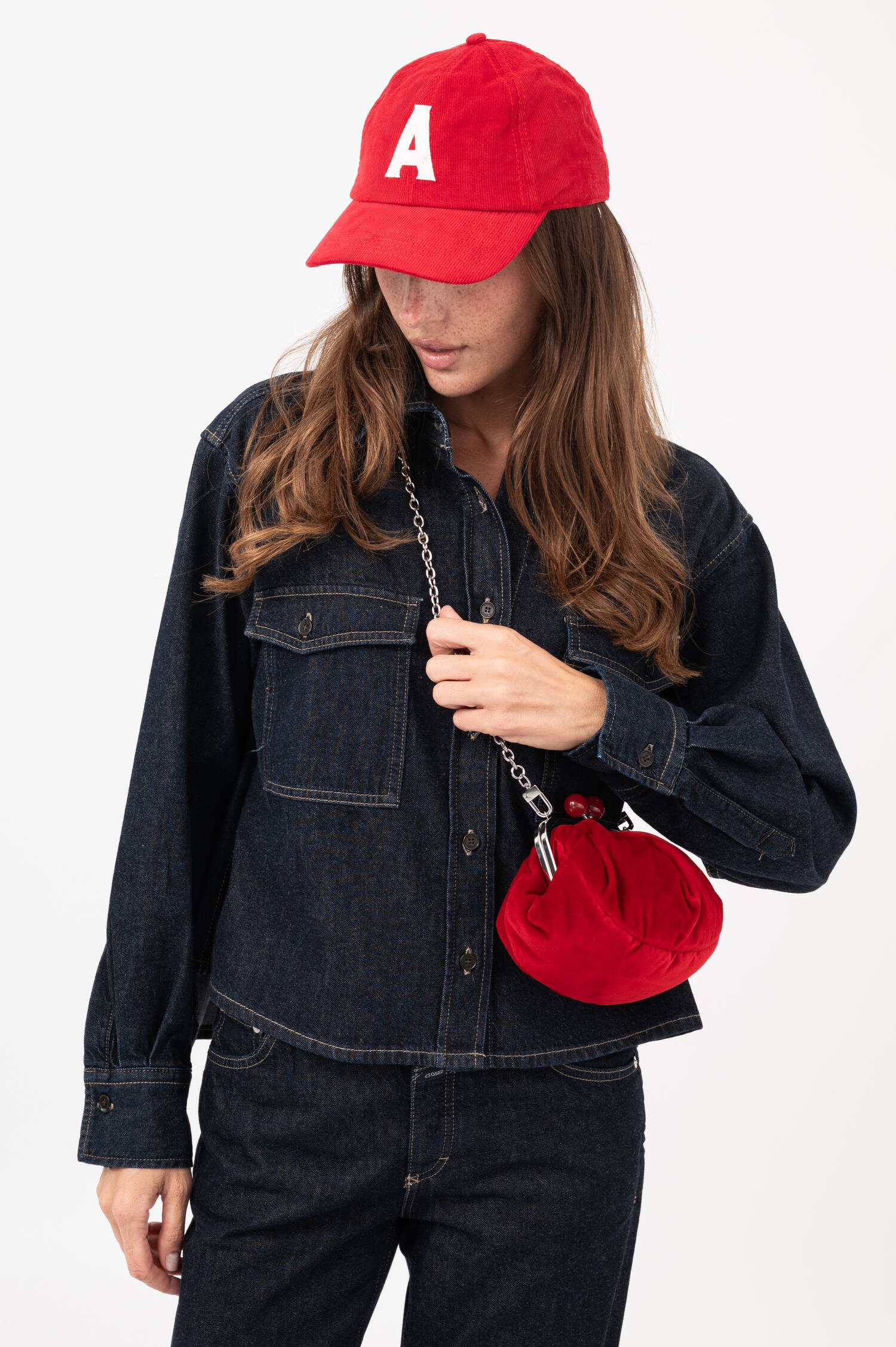 Cord-Basecap A in Rot Cord-Basecap A in Rot