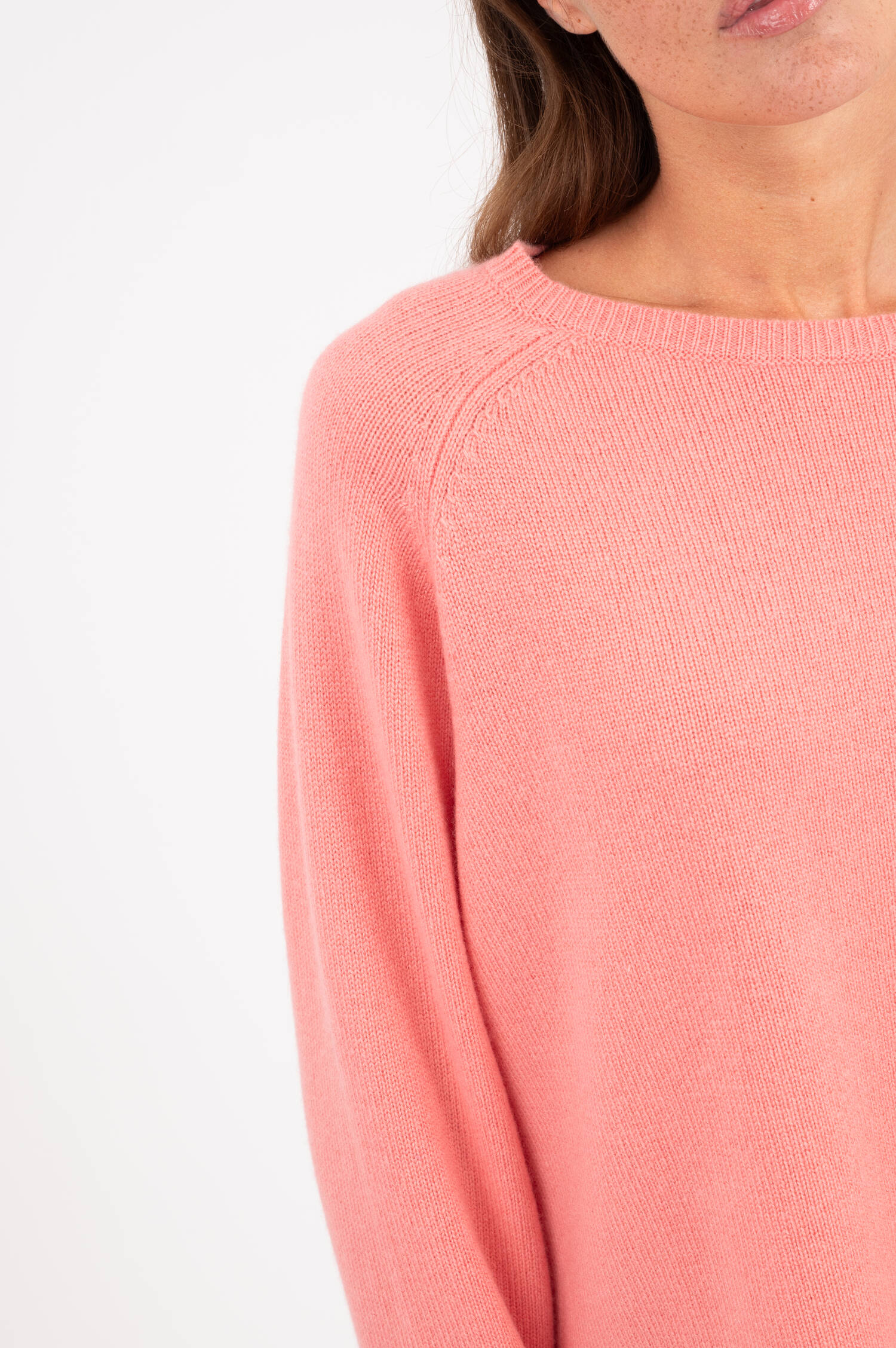 Cashmere Pullover in Koralle Cashmere Pullover in Koralle