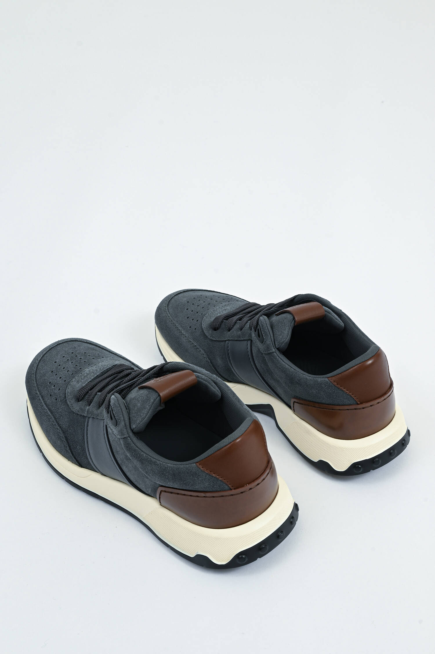 Sneaker RUNNING in Anthrazit/Braun