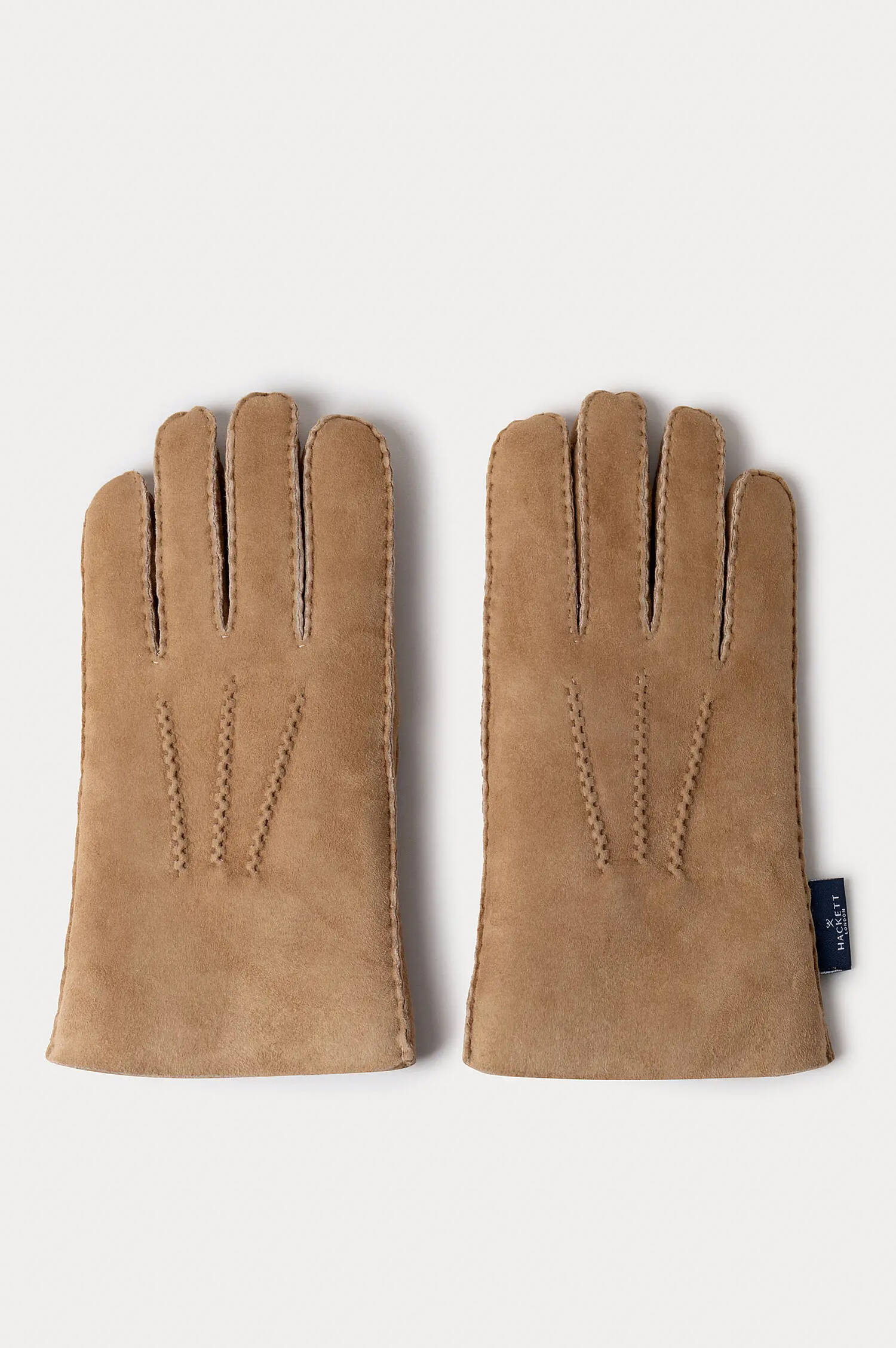 Leder-Handschuhe in Hellbraun Leder-Handschuhe in Hellbraun