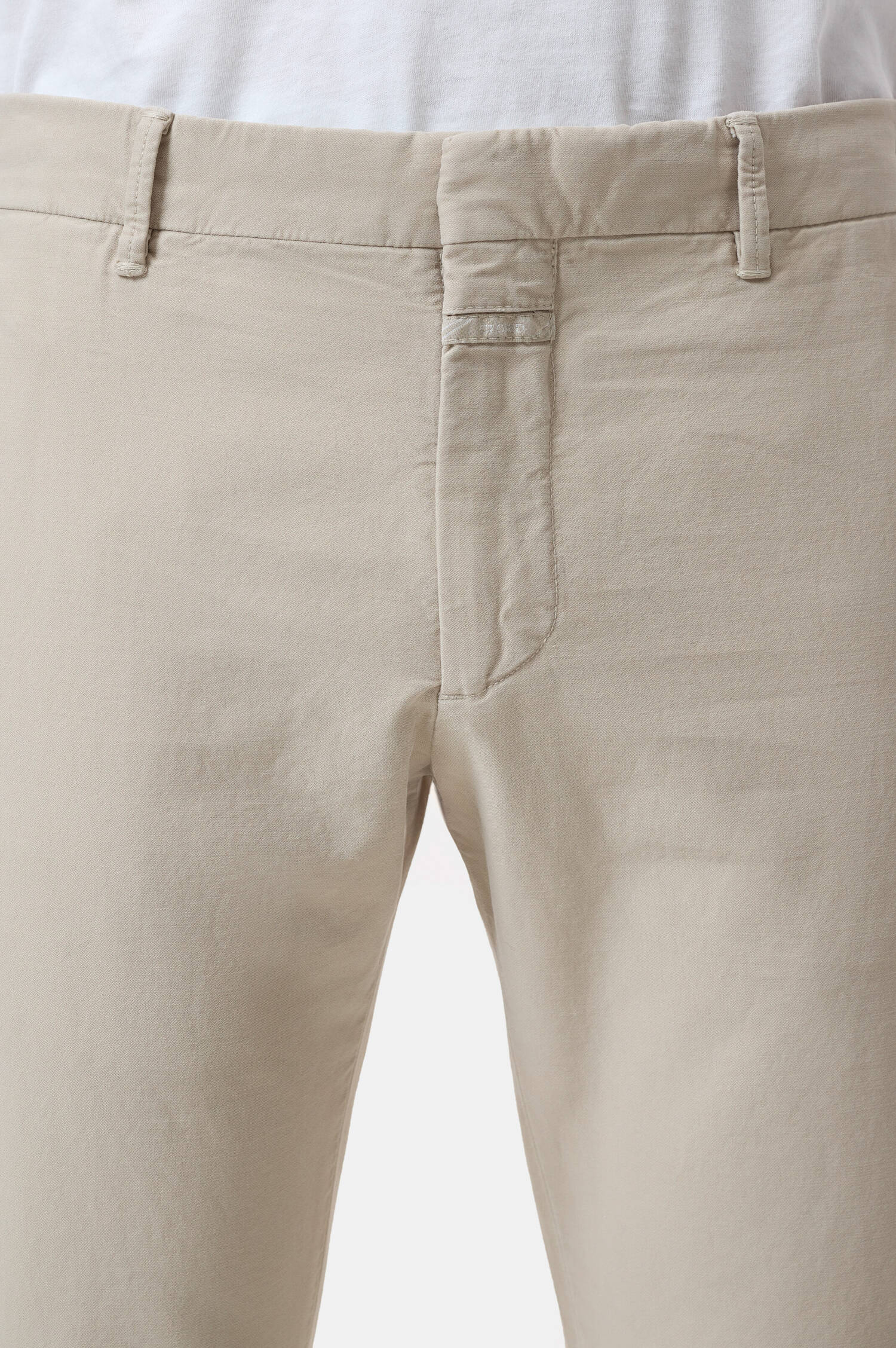 Baumwollhose CLIFTON TRUE in Silt Grey