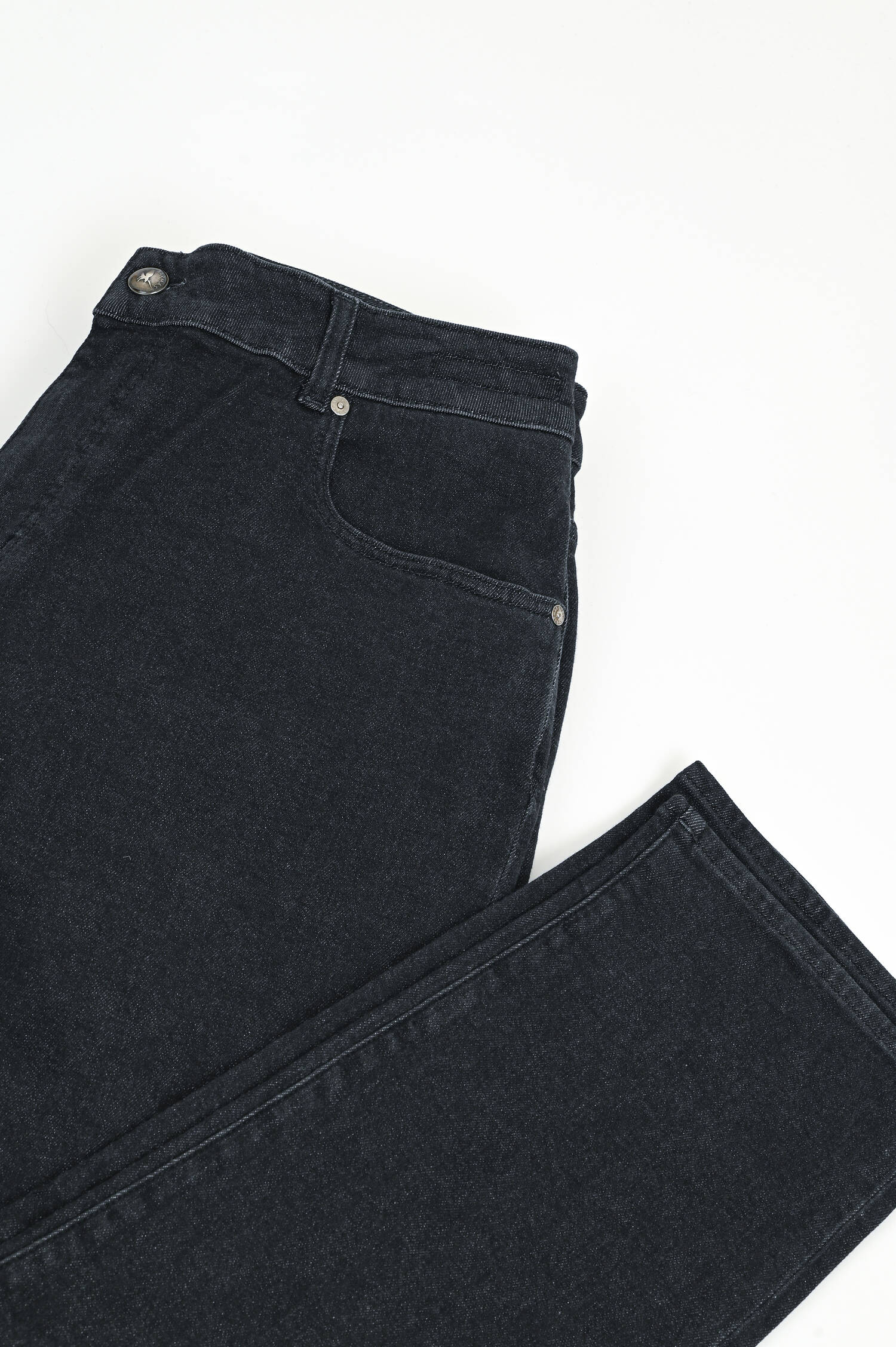 Jeans DANTE mit Cashmere-Mix in Schwarz Jeans DANTE mit Cashmere-Mix in Schwarz