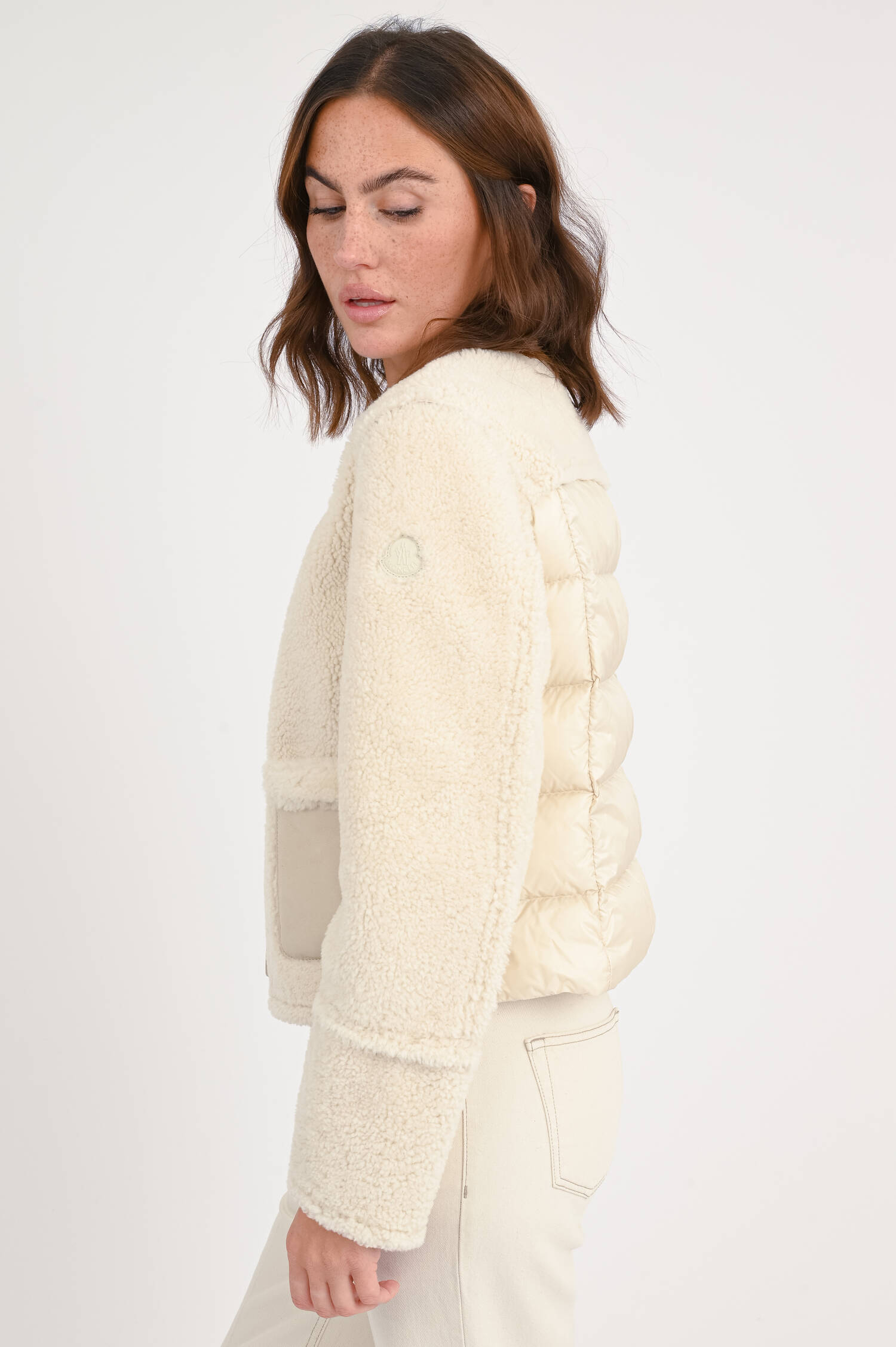 Lammfelljacke BOUGES in Creme