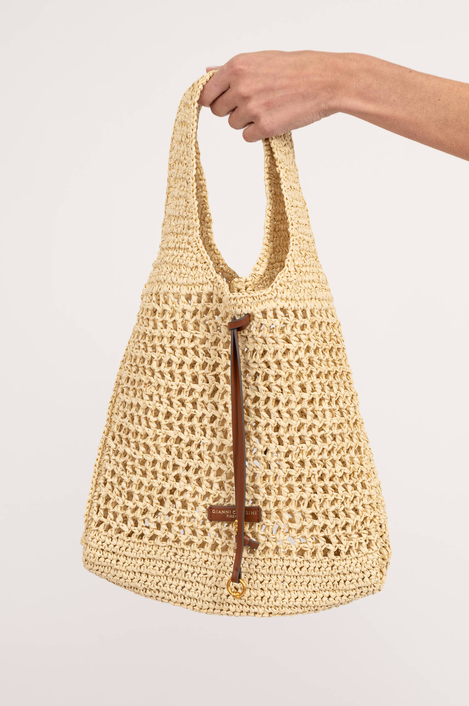 Hobo Bag NEFELI in Cordabeige