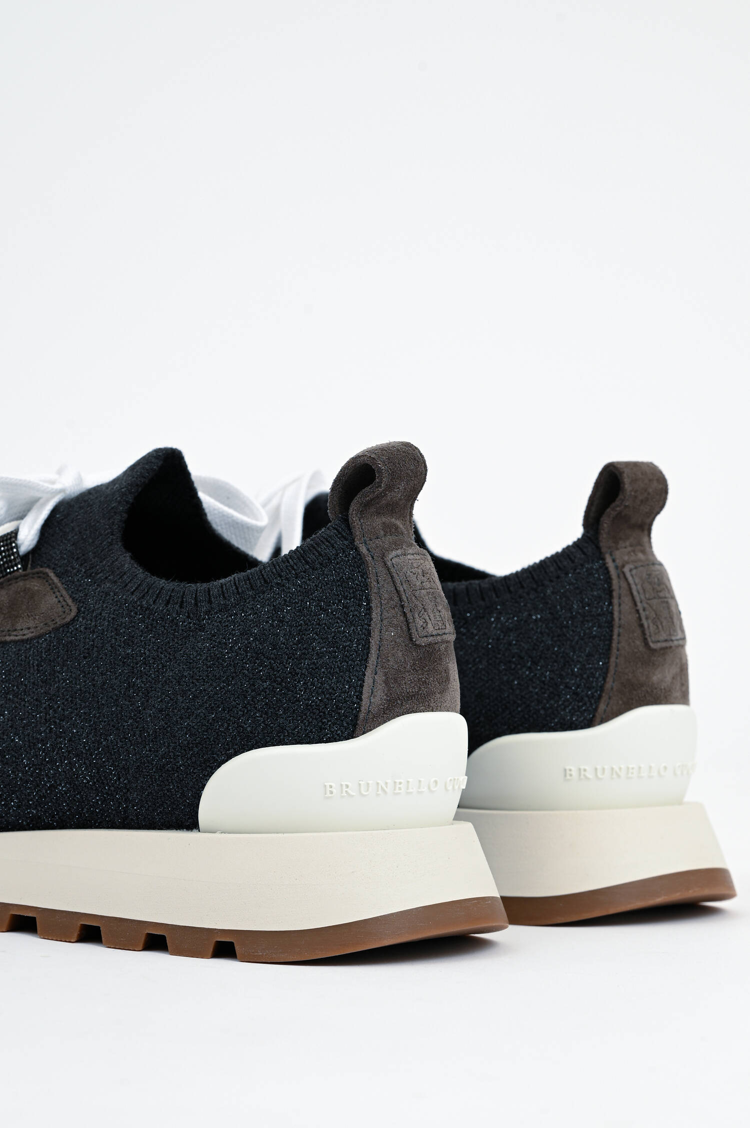 Sparkling-Strick Sneaker in Anthrazit Sparkling-Strick Sneaker in Anthrazit