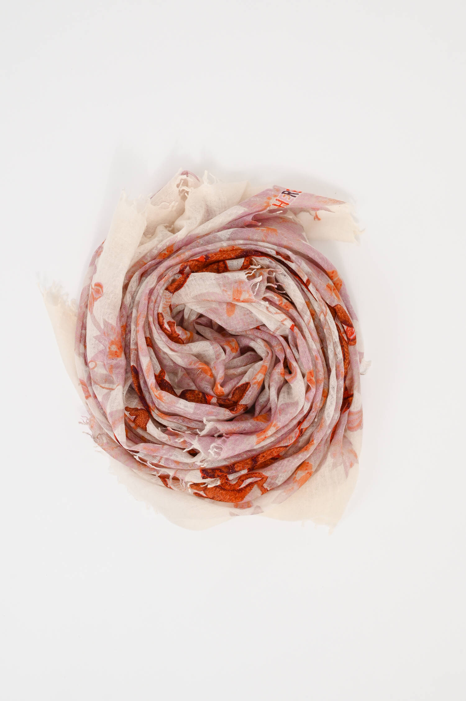 Woll Tuch OJUNGLES in Lila Woll Tuch OJUNGLES in Lila