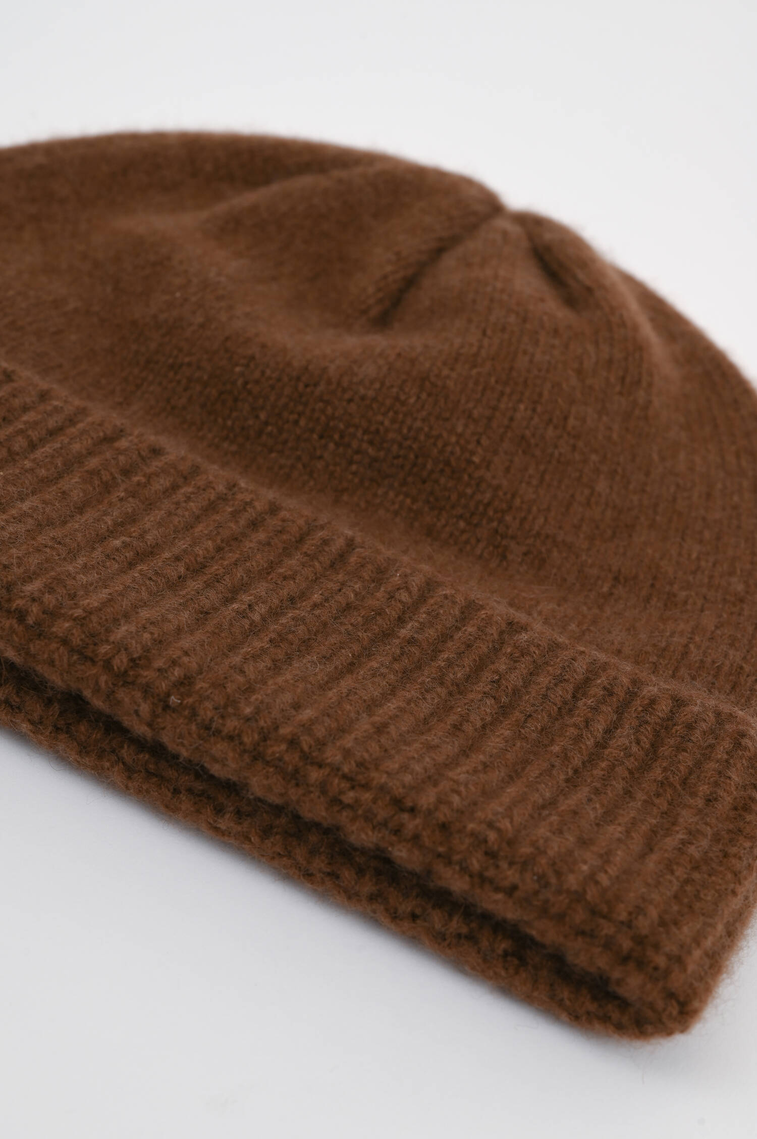 Cashmere Mütze in Braun