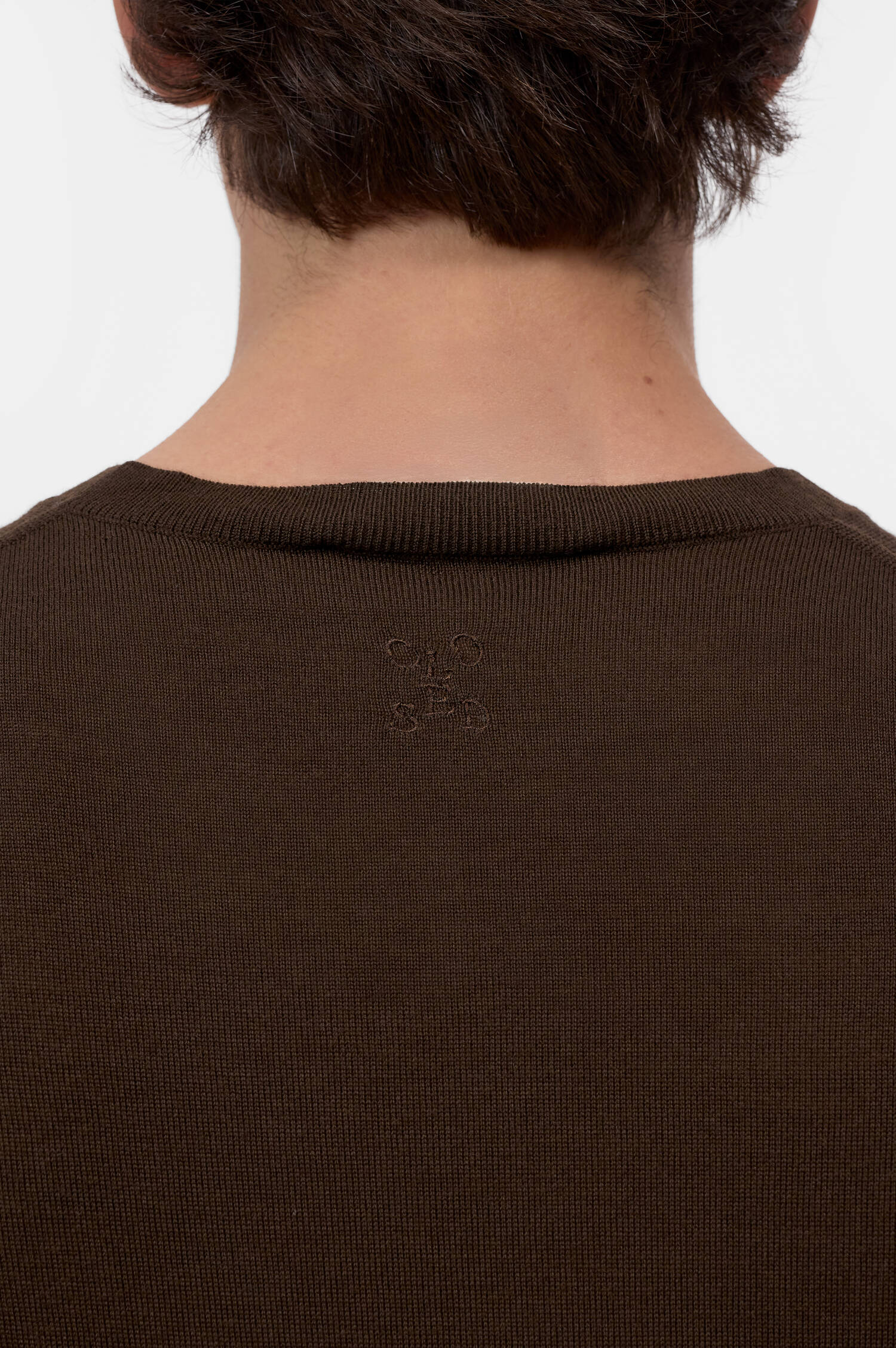 Woll-Pullover in Braun Woll-Pullover in Braun