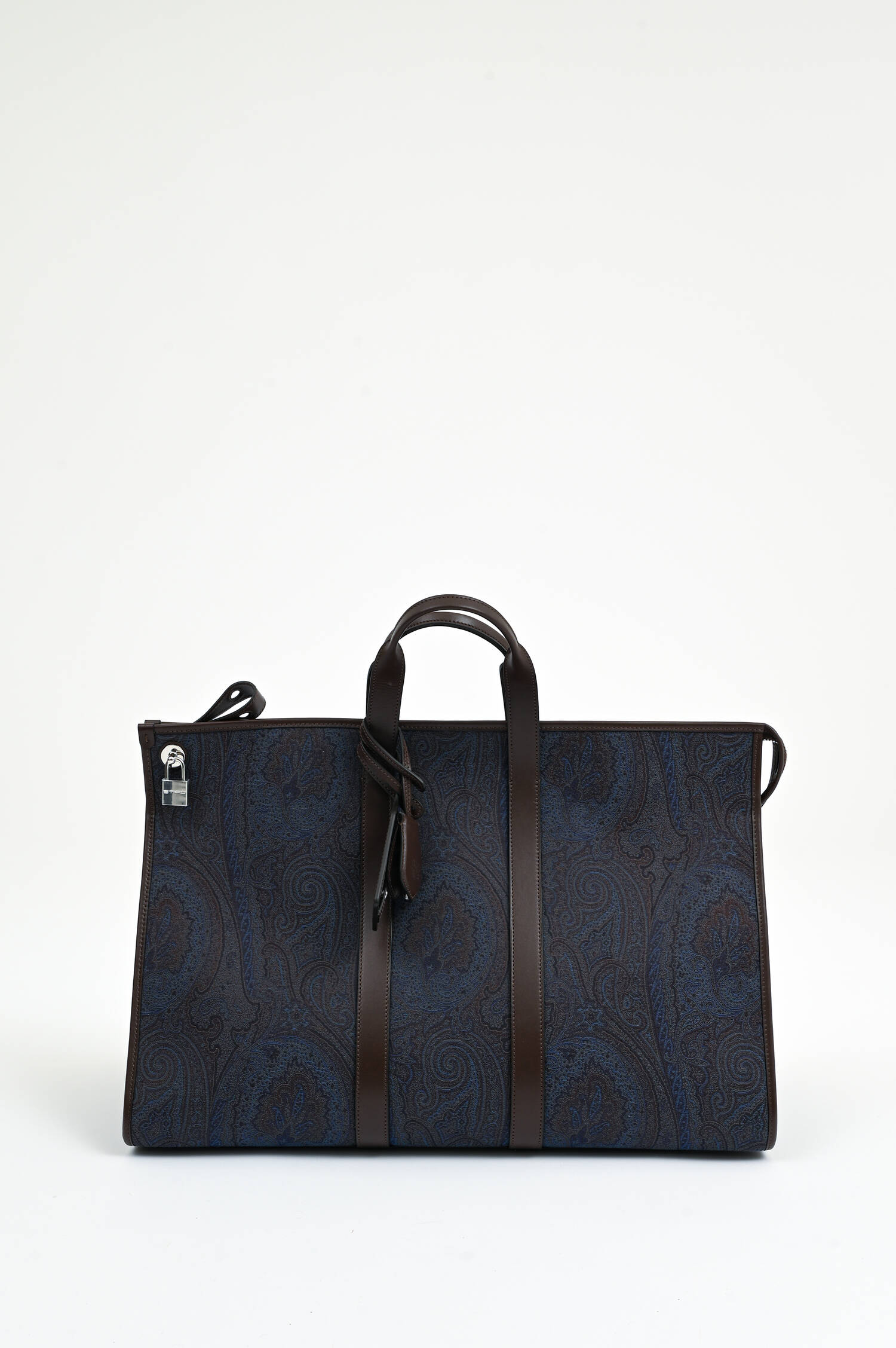 Reisetasche mit Paisley-Muster in Navy