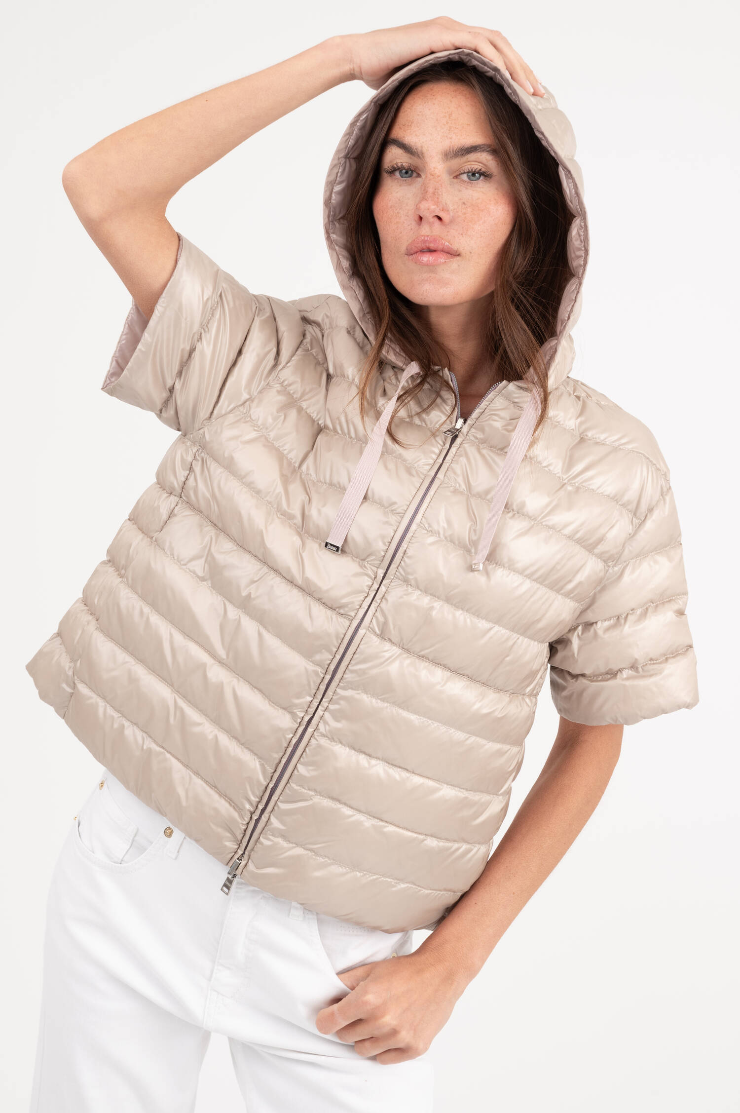 Wendegilet in Rosé/Beige Wendegilet in Rosé/Beige
