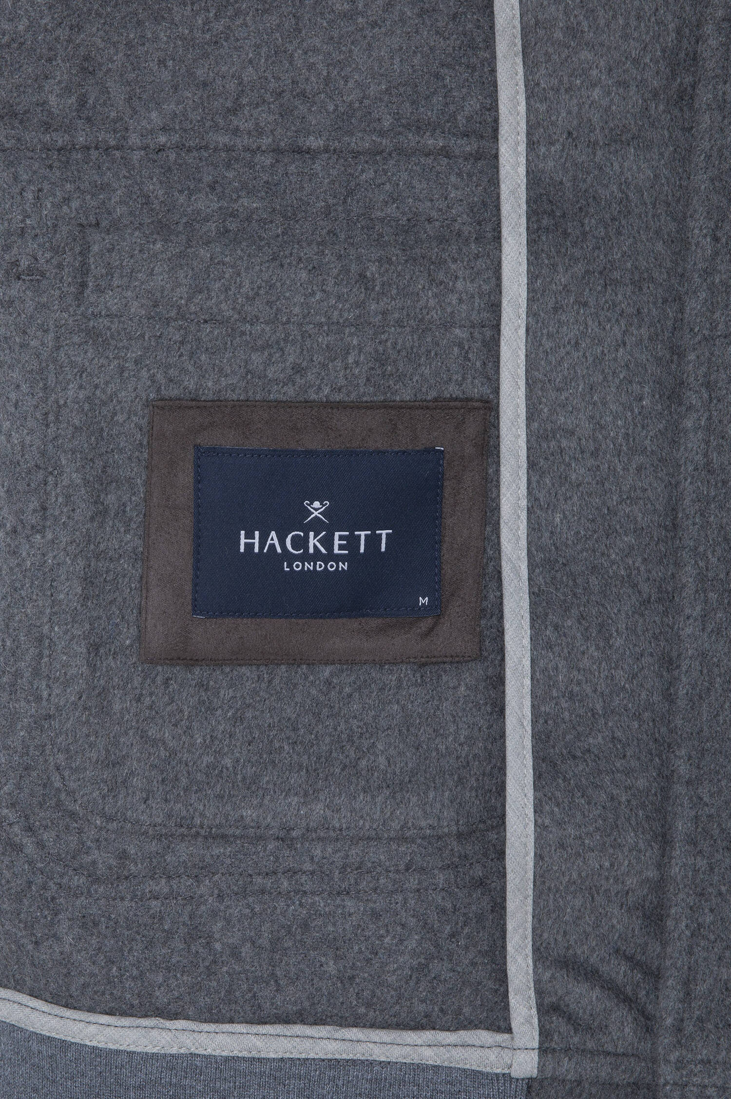 Bomberjacke aus Woll-Mix in Grau Bomberjacke aus Woll-Mix in Grau