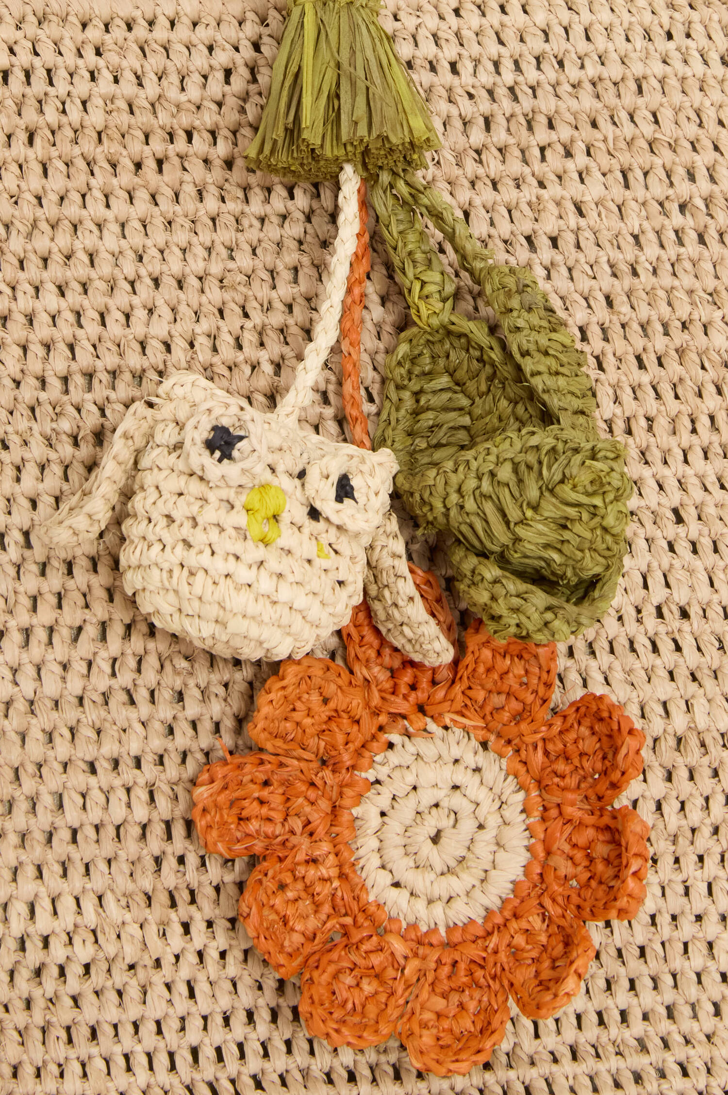 Anhänger BAG CHARM WHITE OWL in Natur Anhänger BAG CHARM WHITE OWL in Natur