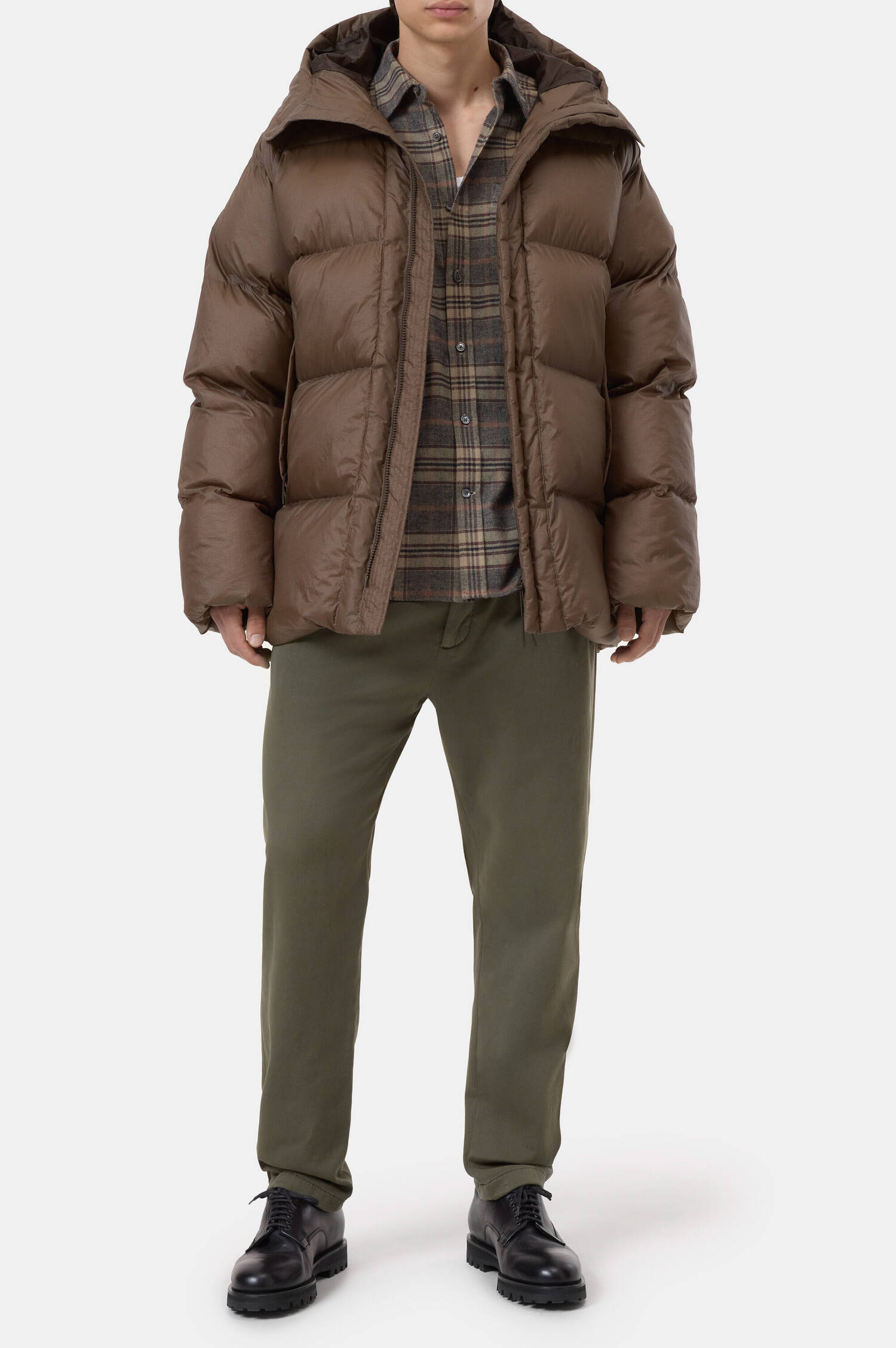 Puffer-Jacket in Khaki