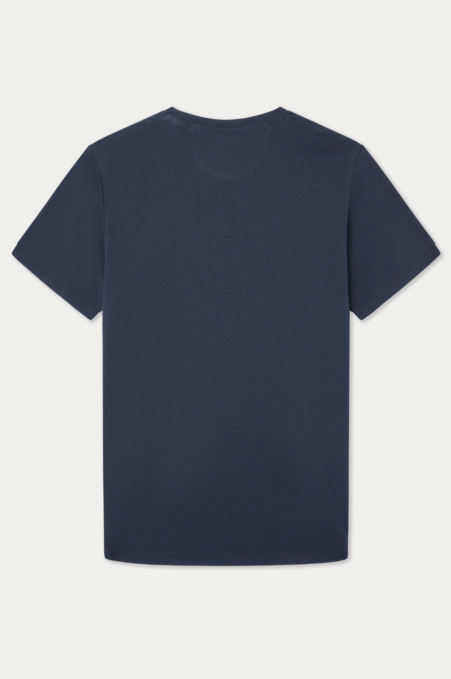 T-Shirt mit gesticktem Logo in Navy T-Shirt mit gesticktem Logo in Navy