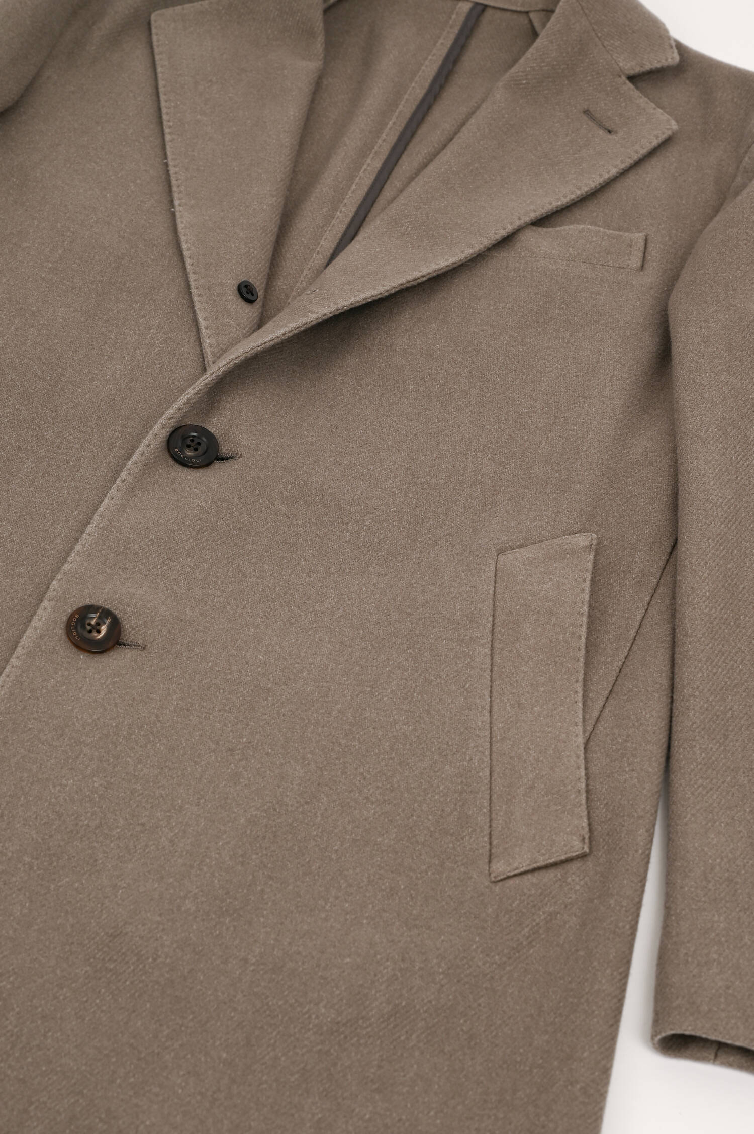 Wollmix Mantel in Beige meliert Wollmix Mantel in Beige meliert