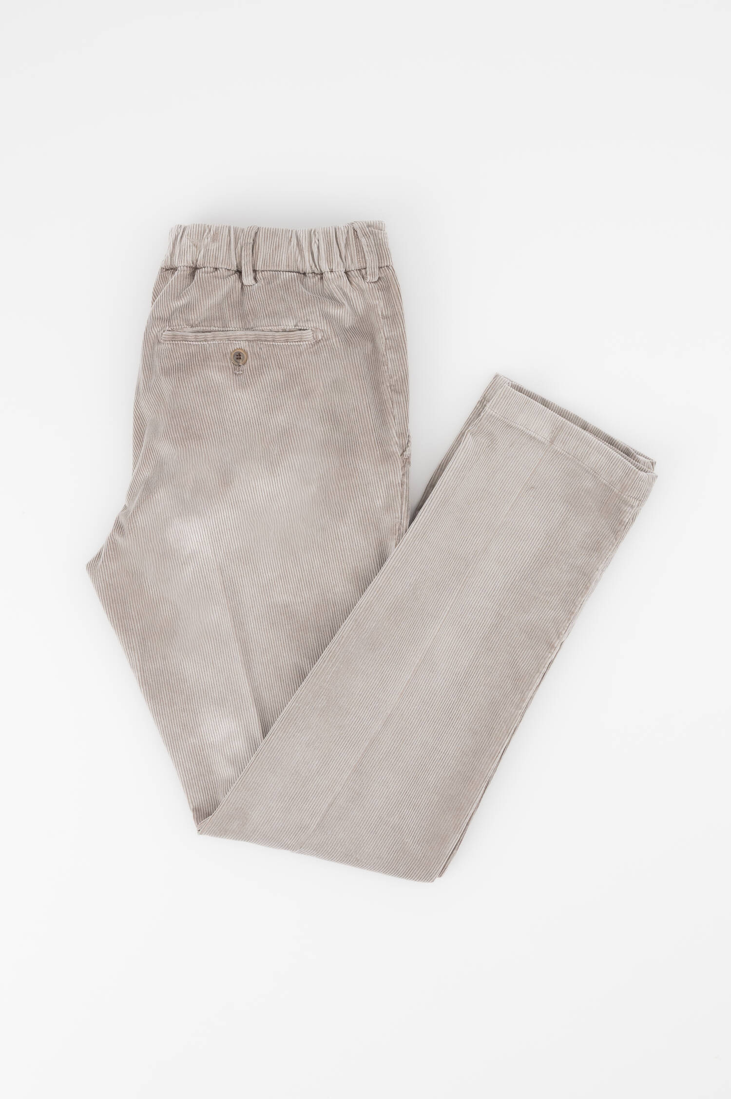 Cordhose mit Tunnelzug in Frosted Grau Cordhose mit Tunnelzug in Frosted Grau
