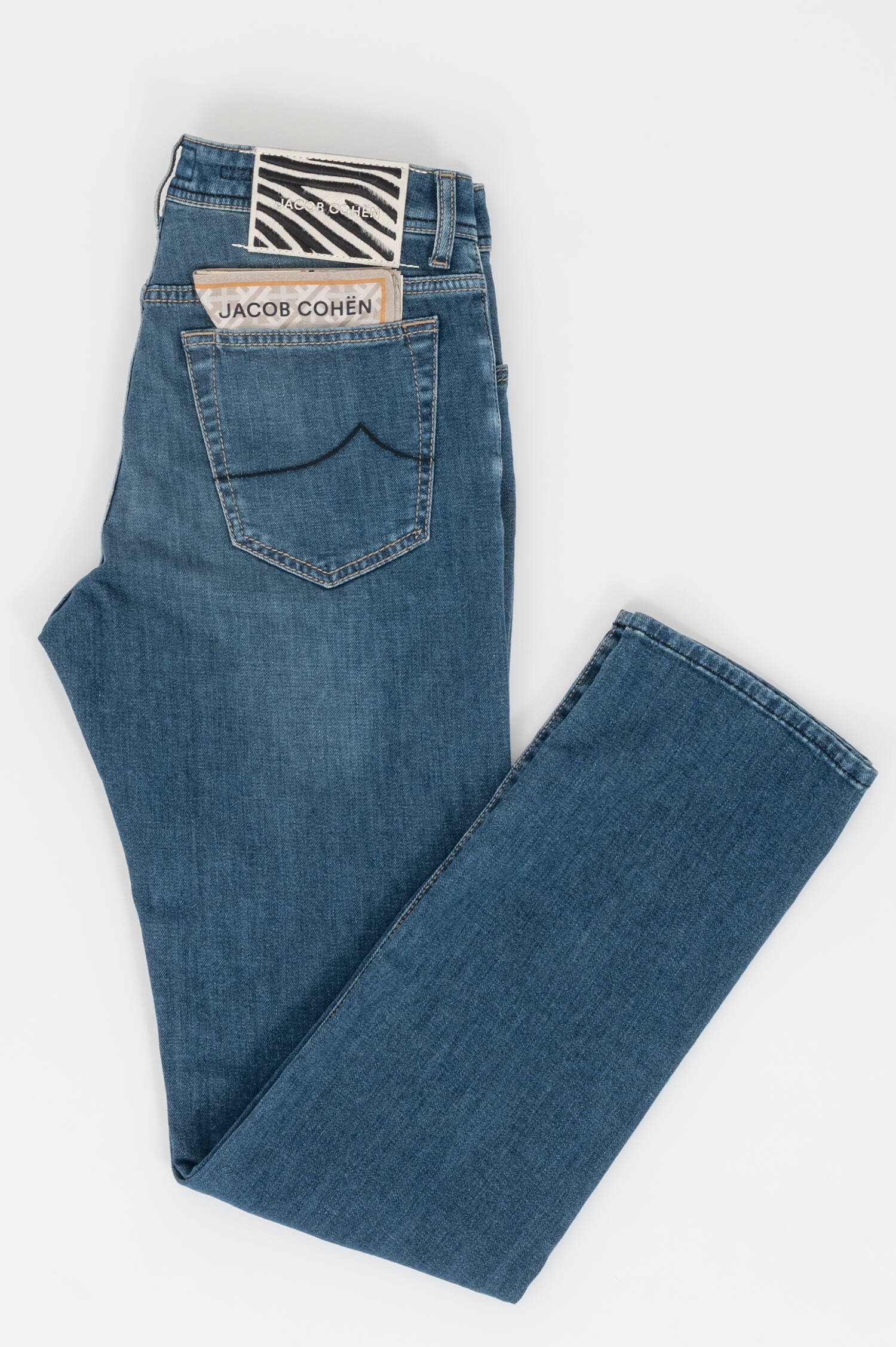 Slim Fit Jeans BARD in Mediumblau