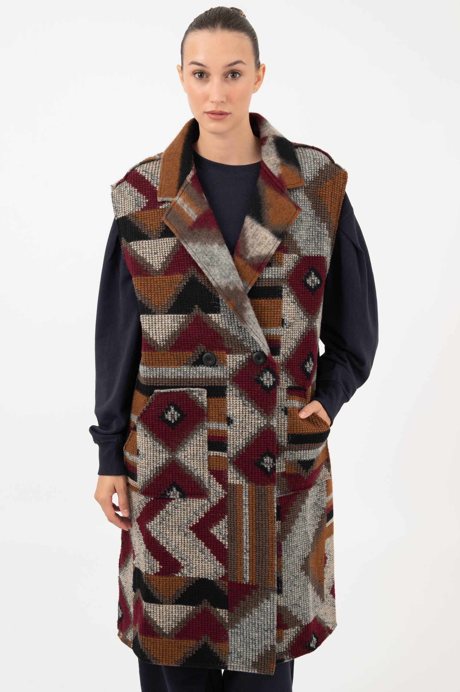 Navajo Weste GRAN in Multicolor