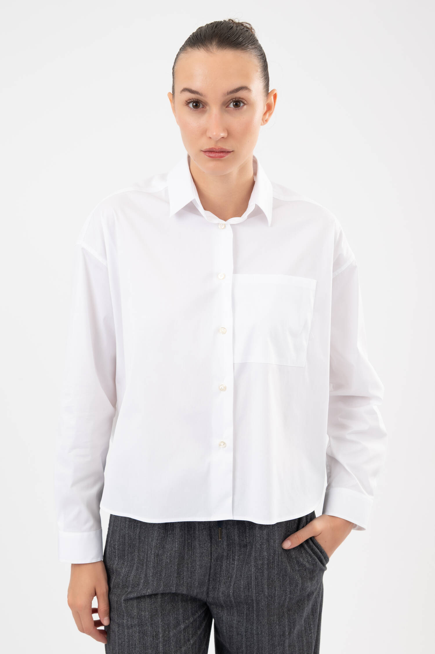 Bluse ELLA in Weiß Bluse ELLA in Weiß