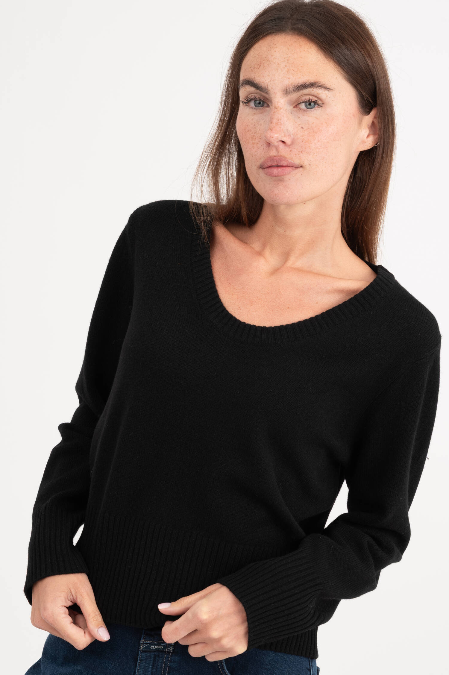 Strickpullover in Schwarz Strickpullover in Schwarz