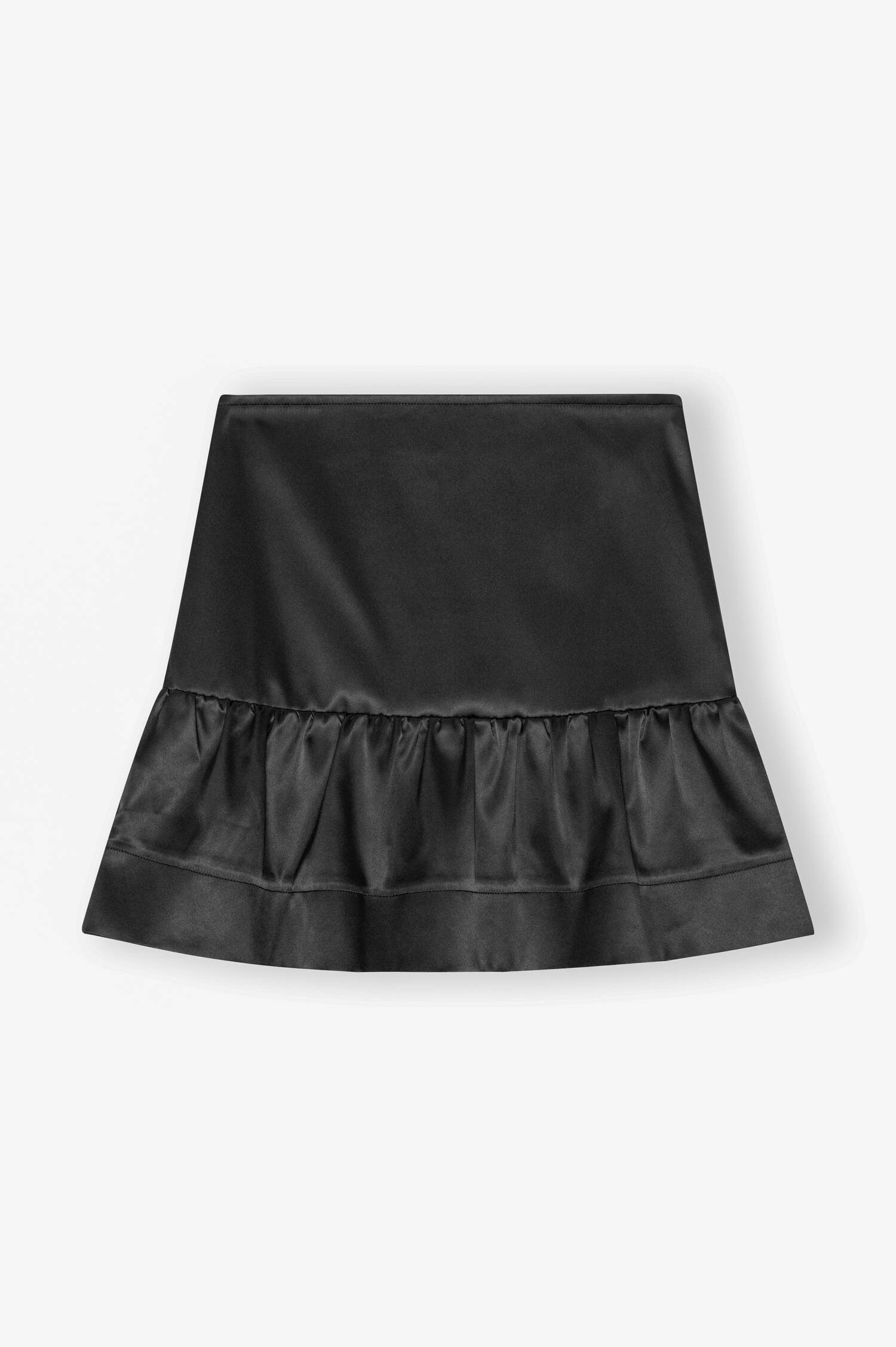 Mini Rock mit Volants in Schwarz Mini Rock mit Volants in Schwarz