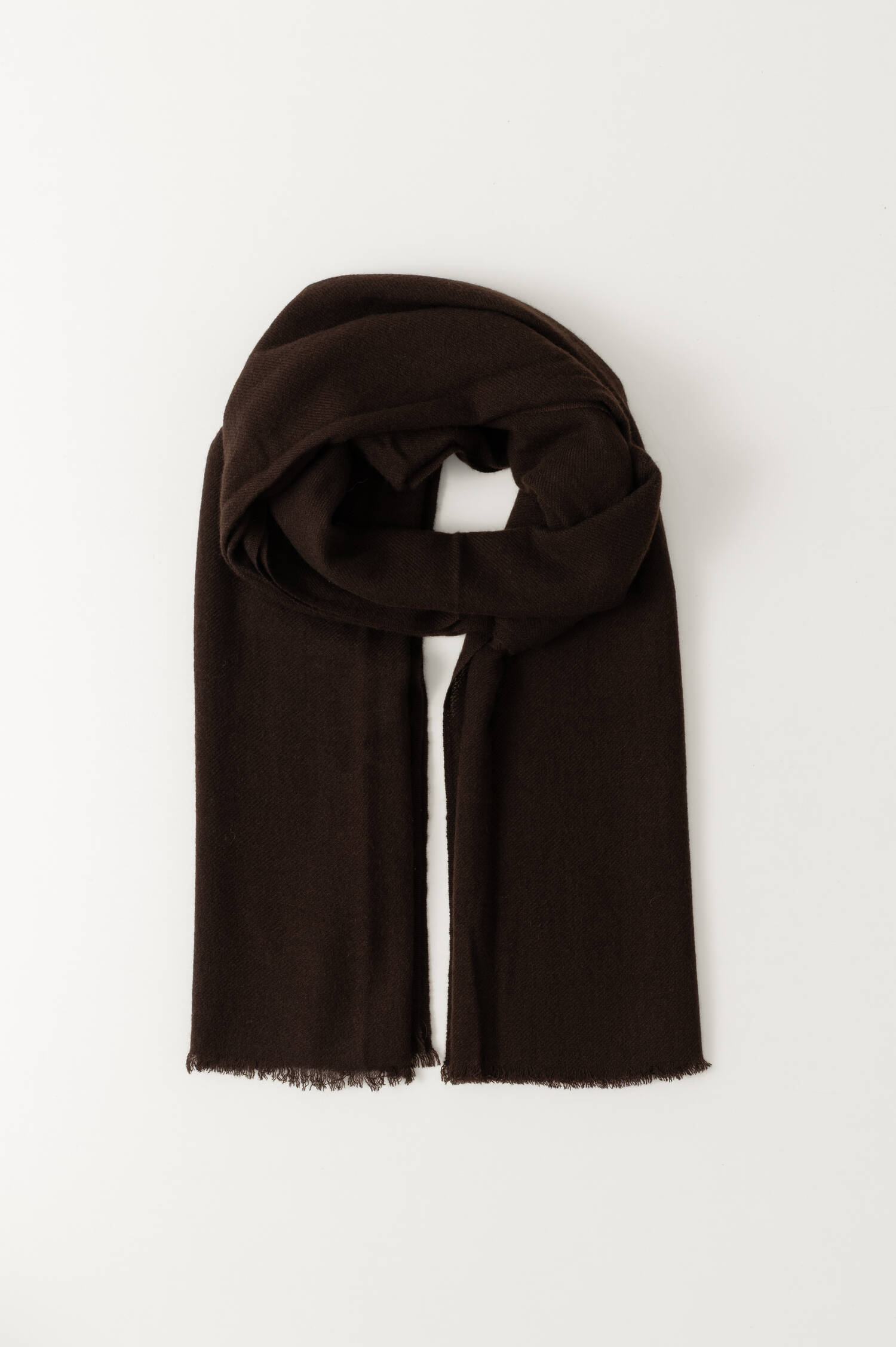 Cashmere-Schal in Braun