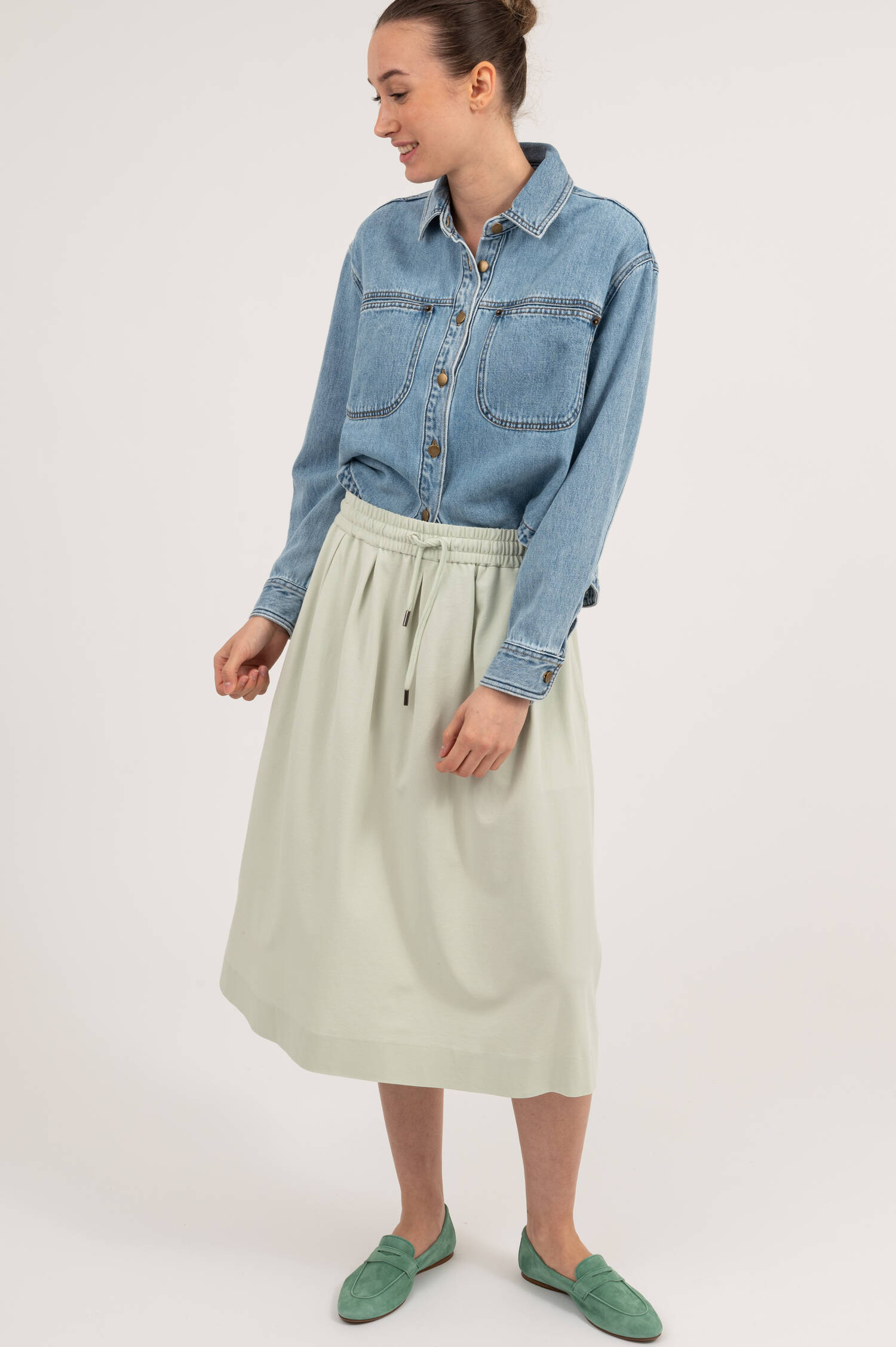 Jersey Rock in Mintgrün