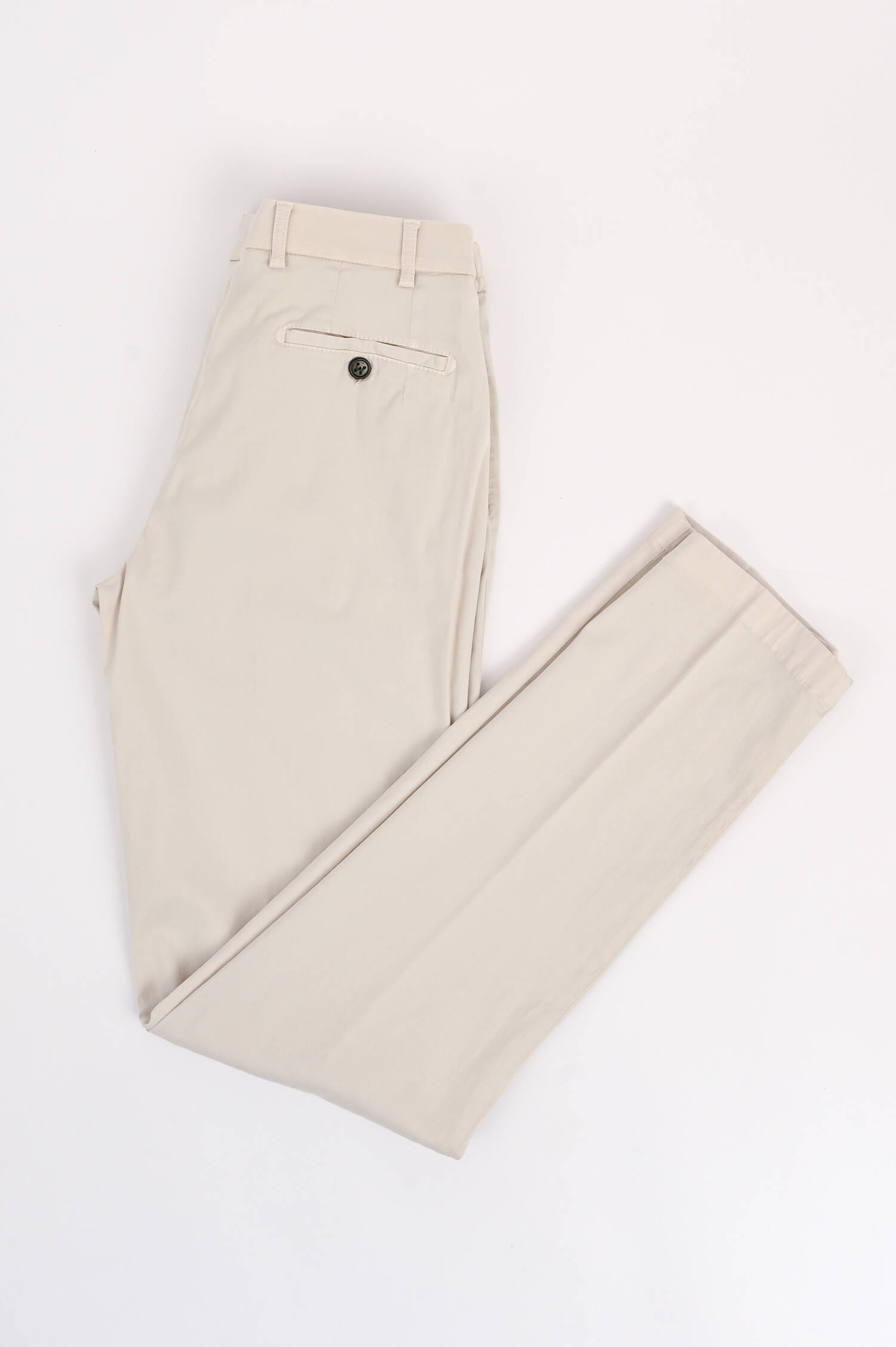 Lyocell-Baumwollhose in Creme