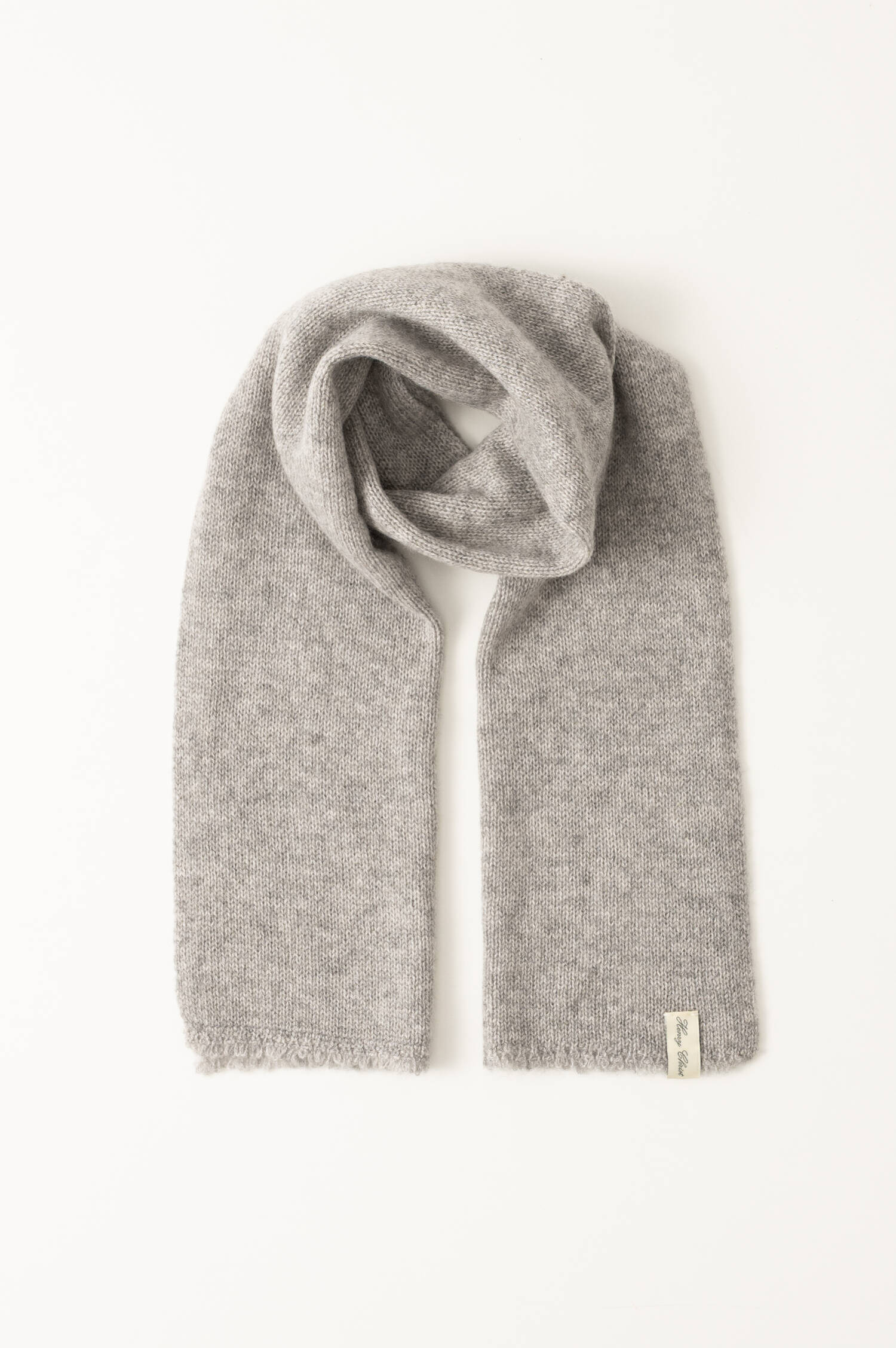 Schal aus Cashmere in Grau
