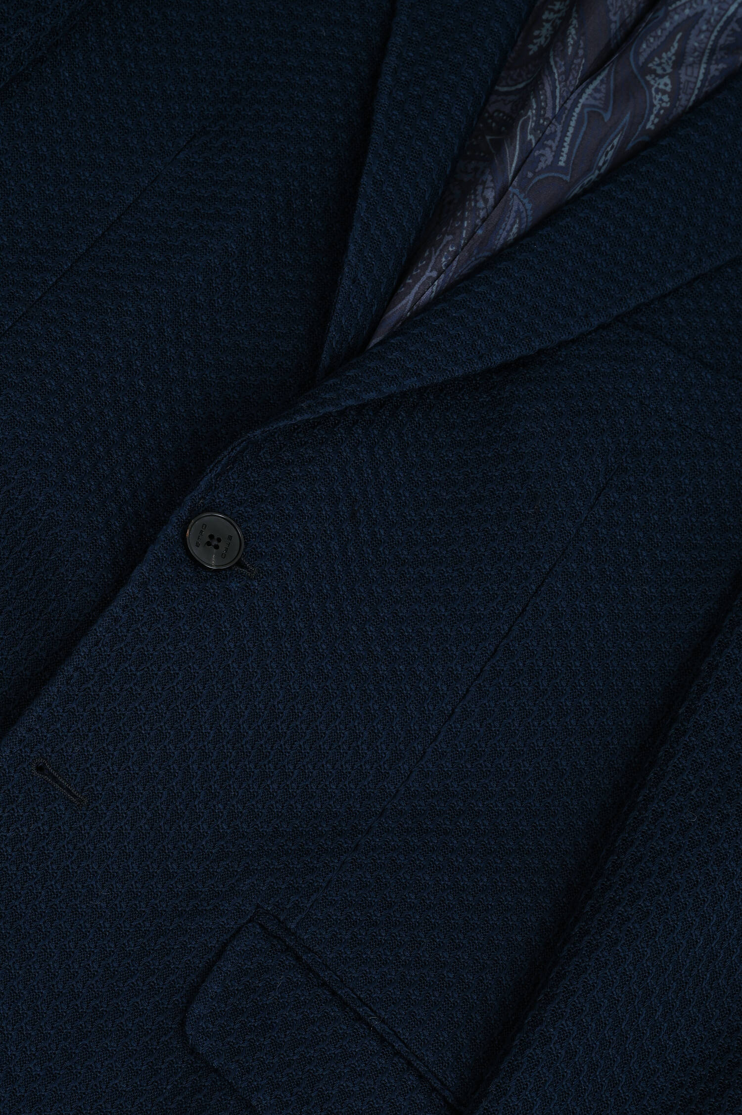 Strukturiertes Sakko in Navy