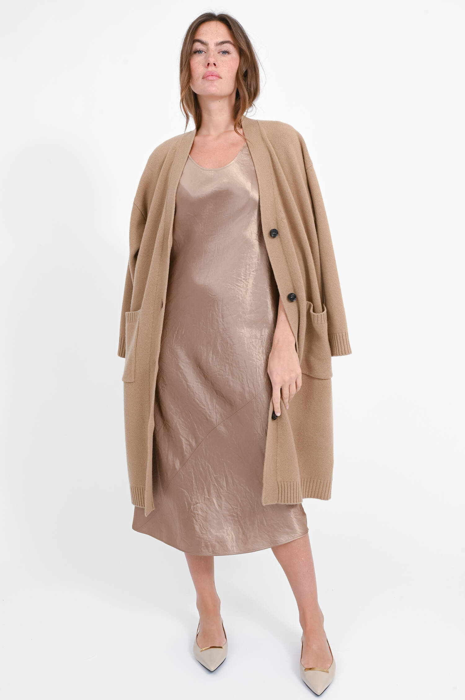 Slipdress TALETE in Bronze Slipdress TALETE in Bronze