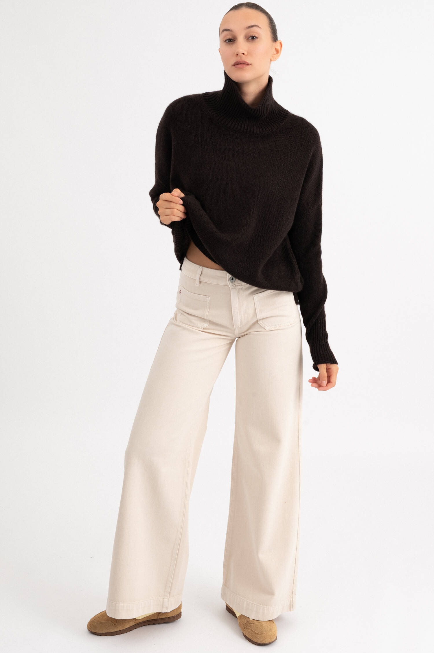 Pullover HEIDI in Braun Pullover HEIDI in Braun