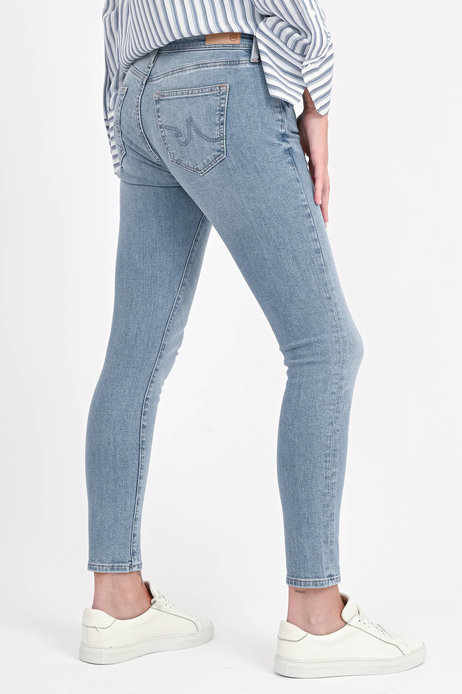 Slim Fit Jeans in Hellblau