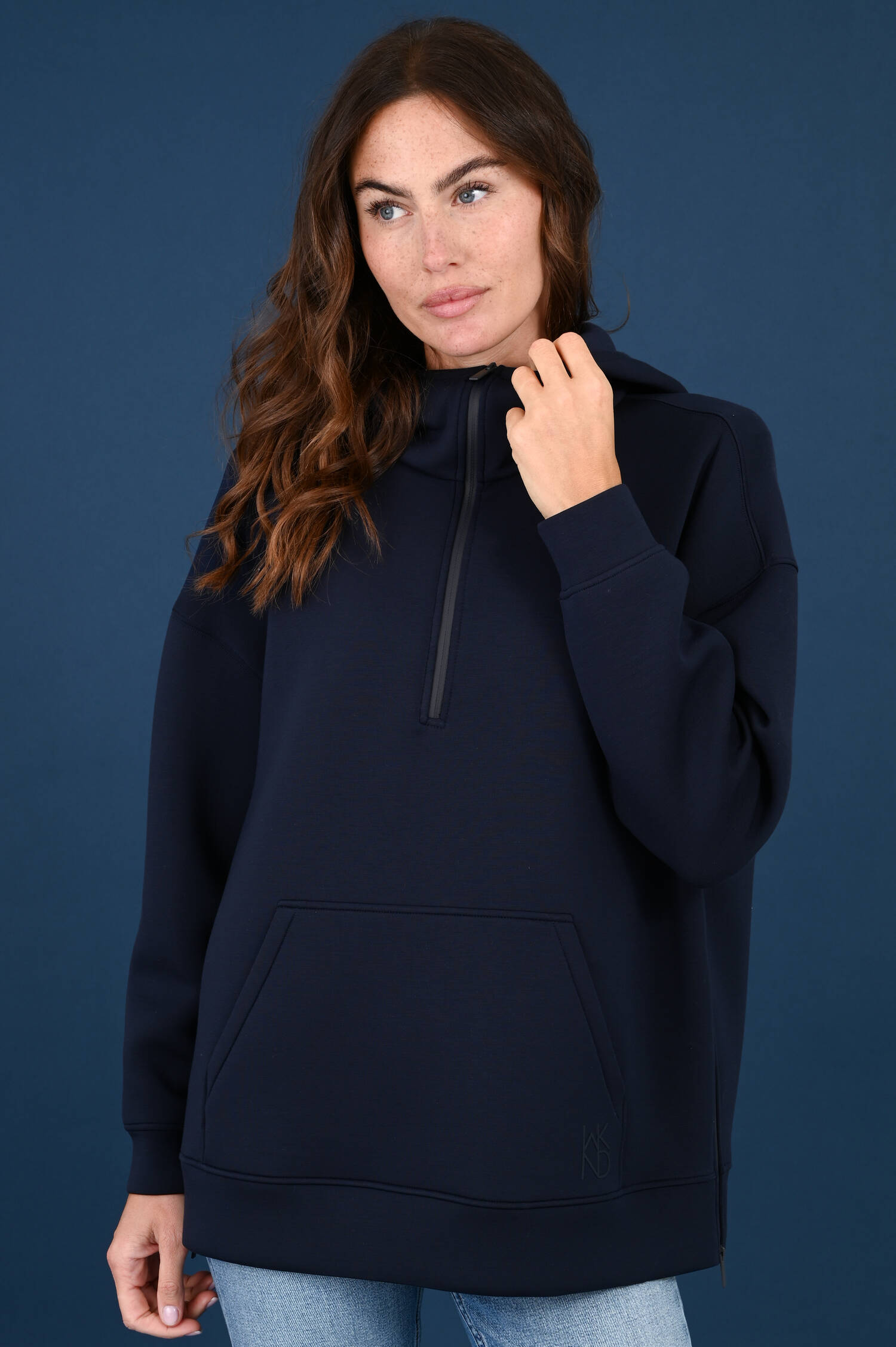 Kapuzensweater RADURA in Blau