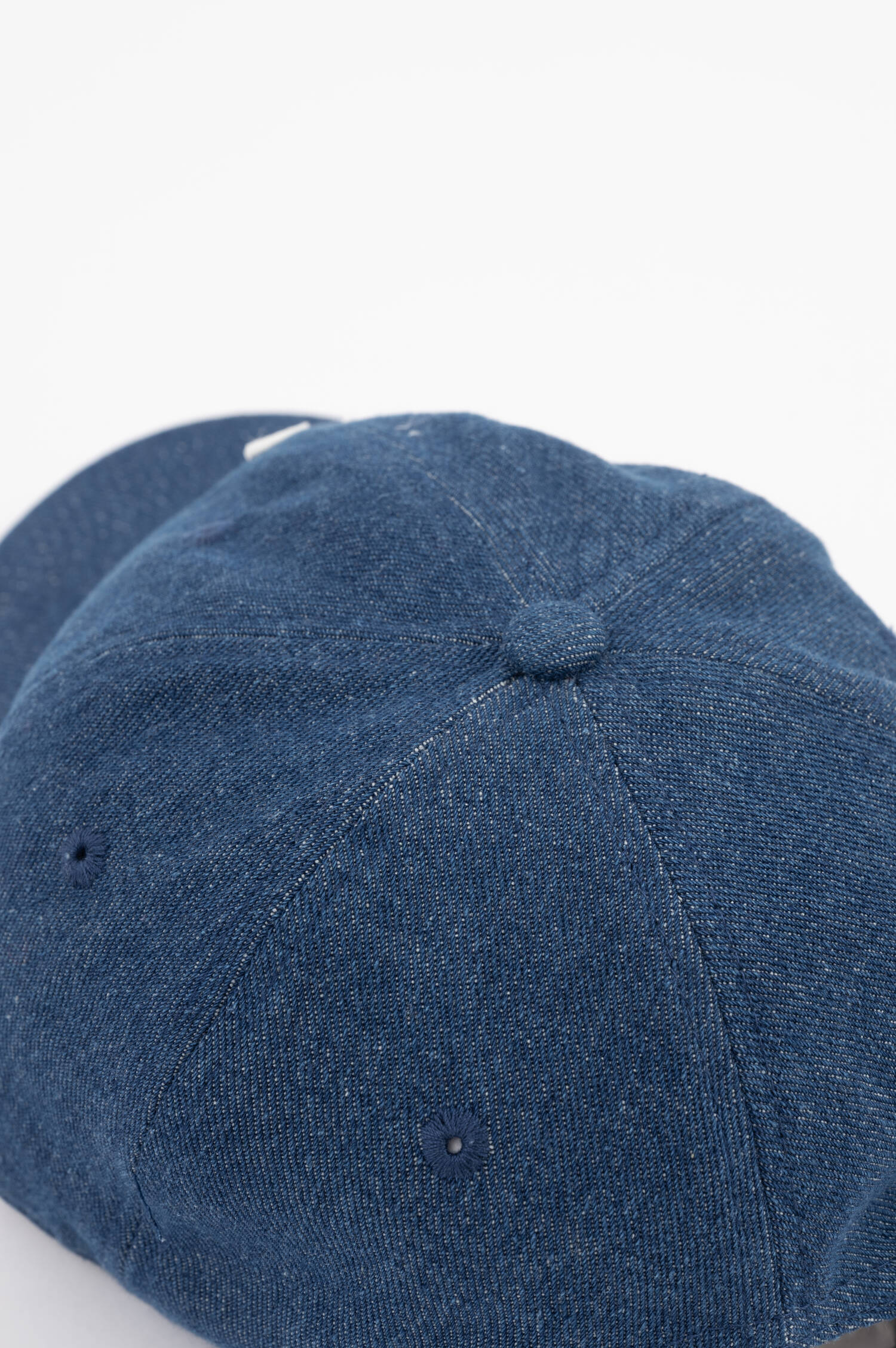 Denim Basecap in Mittelblau Denim Basecap in Mittelblau