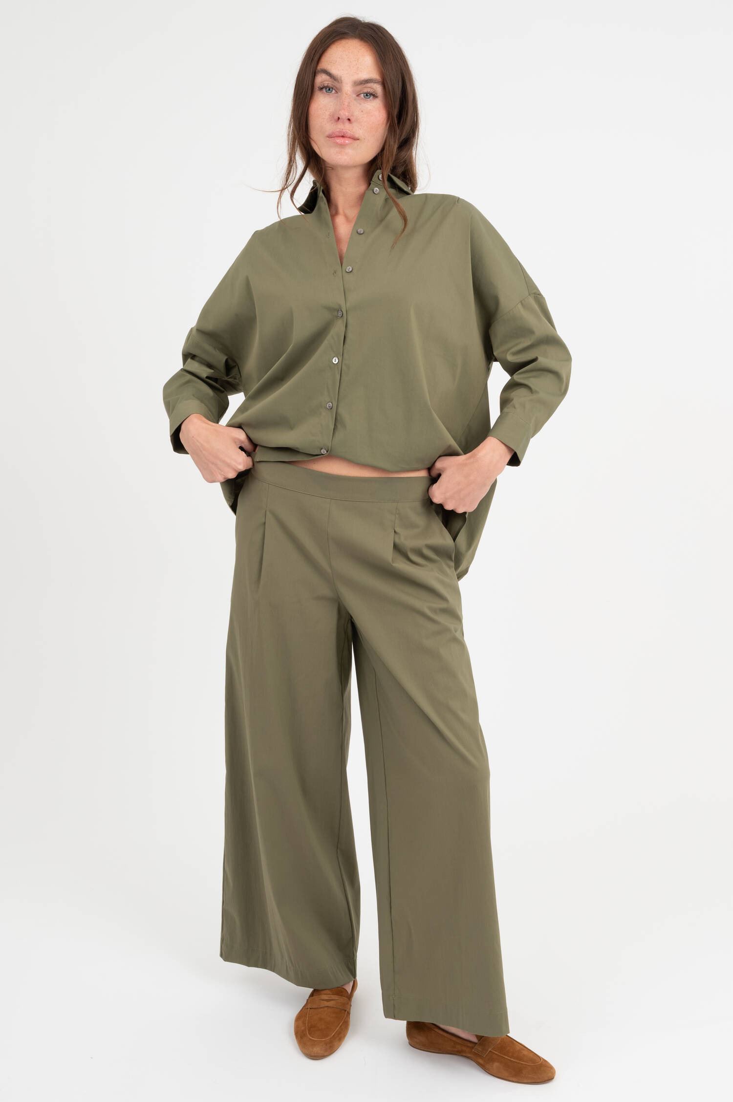 Culotte SOPHIE FLORIDA in Olivgrün Culotte SOPHIE FLORIDA in Olivgrün