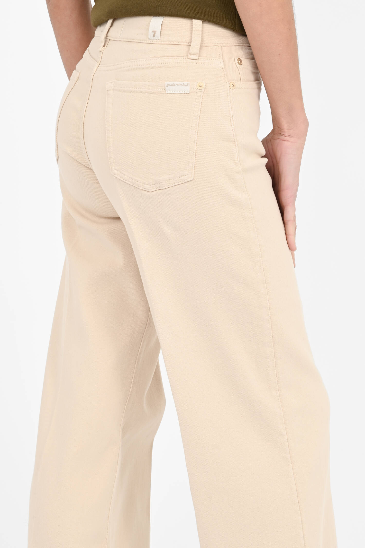 Straight-Leg-Jeans LOTTA in Eggshell