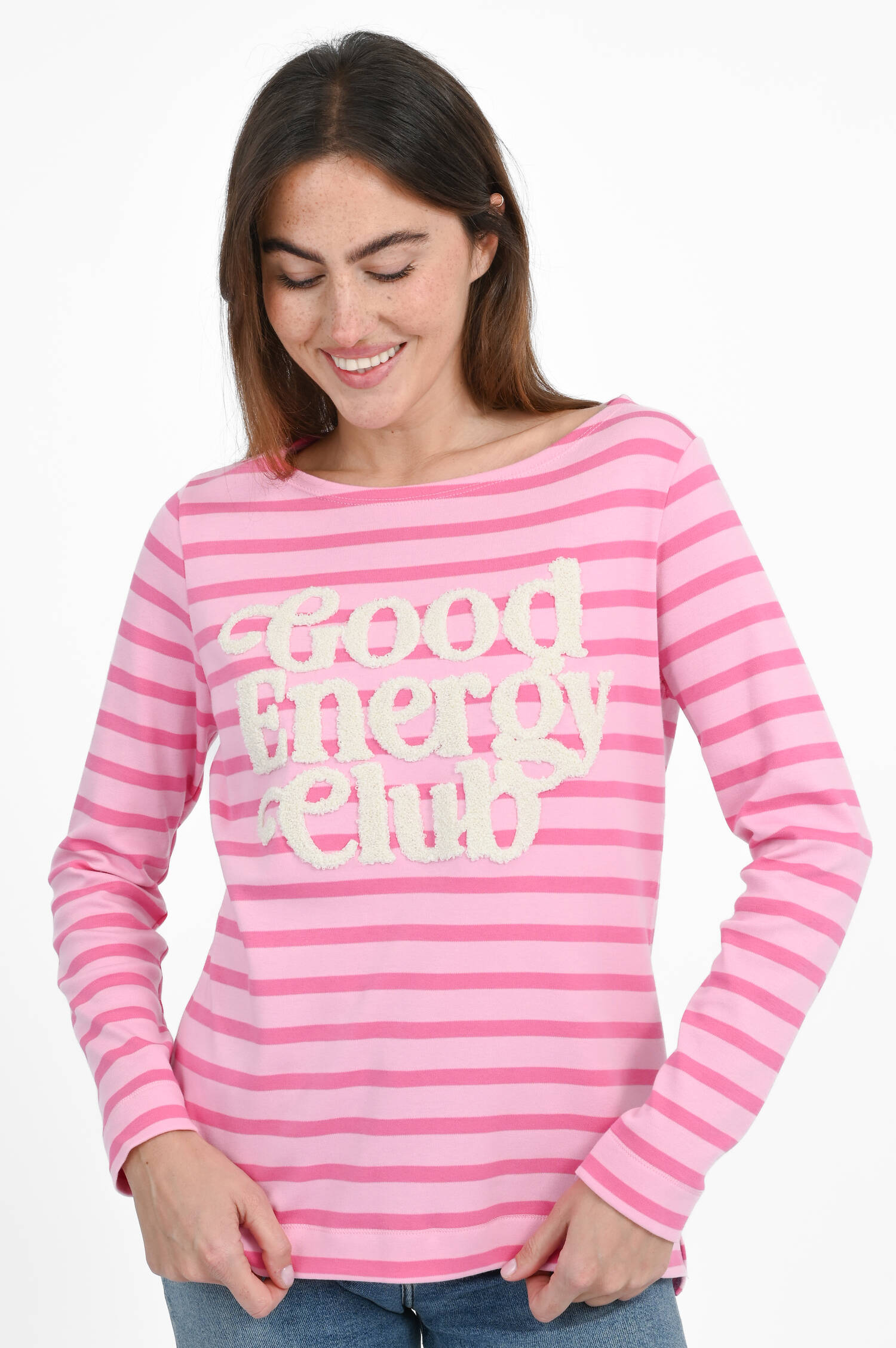 Langarmshirt GOOD ENERGY in Blossompink/Pink Langarmshirt GOOD ENERGY in Blossompink/Pink