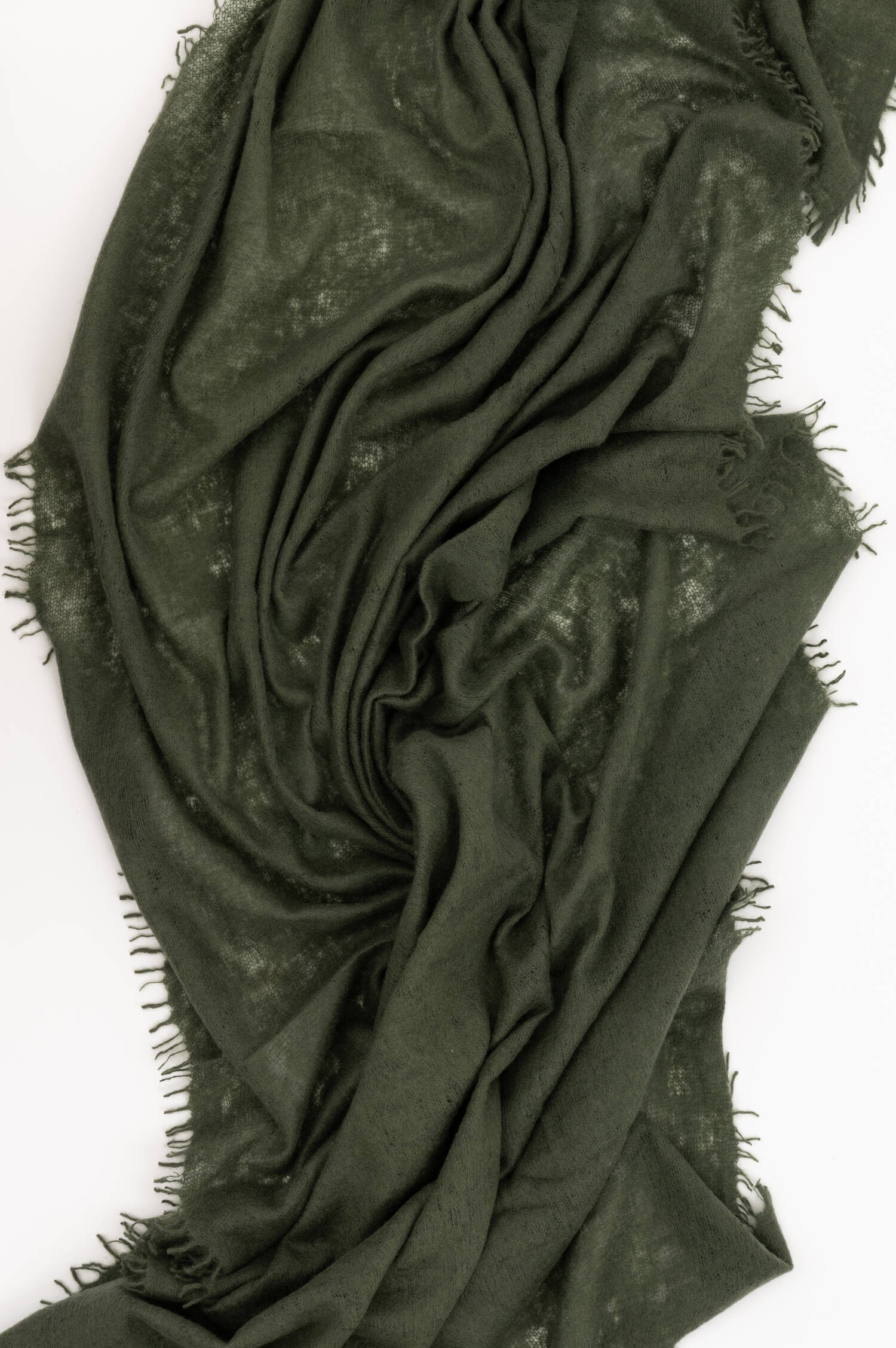 Cashmere Schal in Dunkelgrün Cashmere Schal in Dunkelgrün