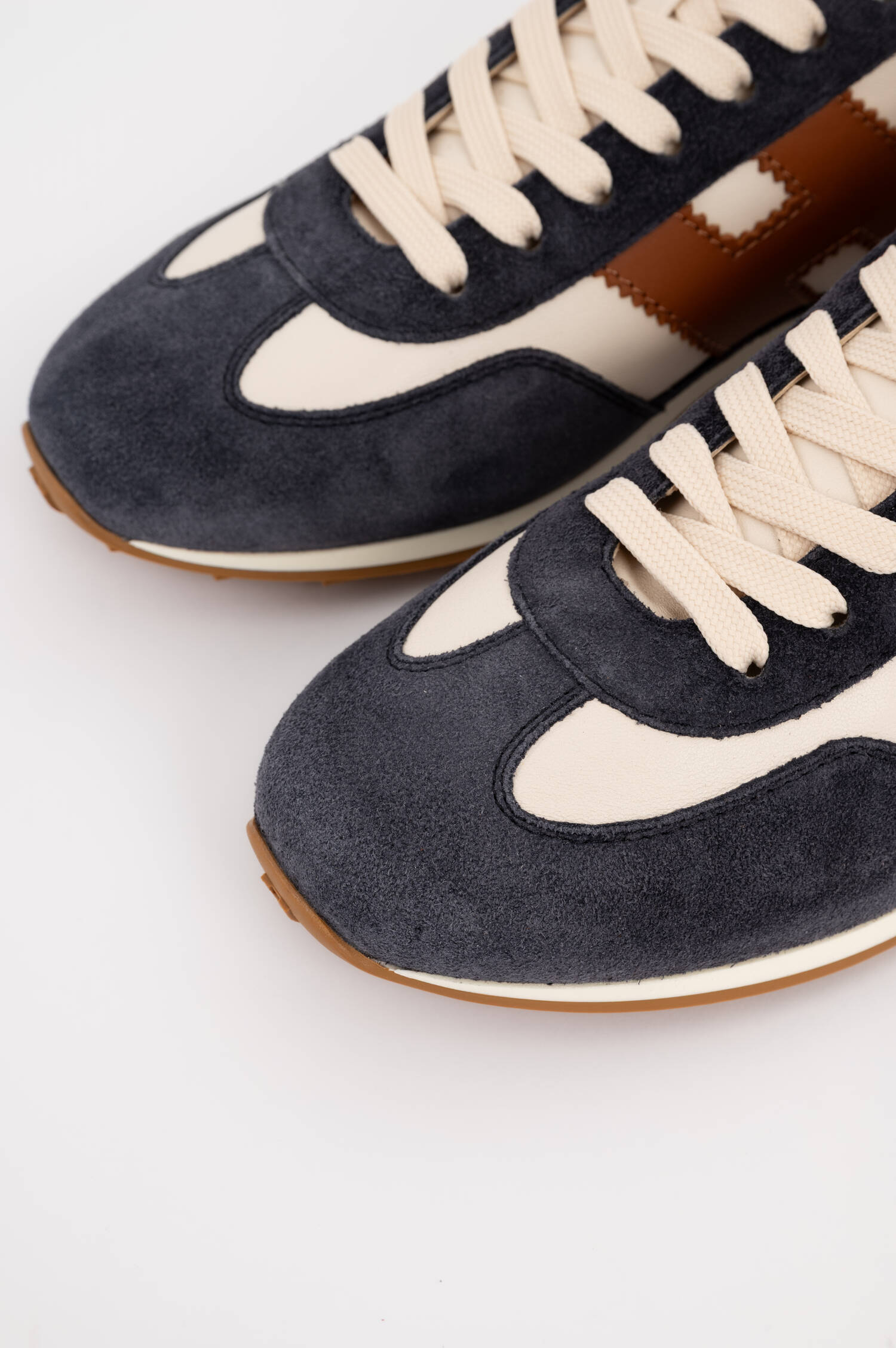 Sneaker ATHLETIC in Blau/Braun/Weiß