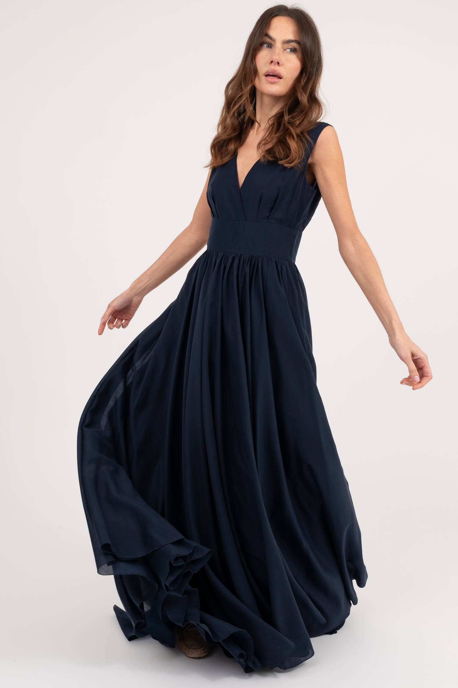 Elegantes Kleid in Navy