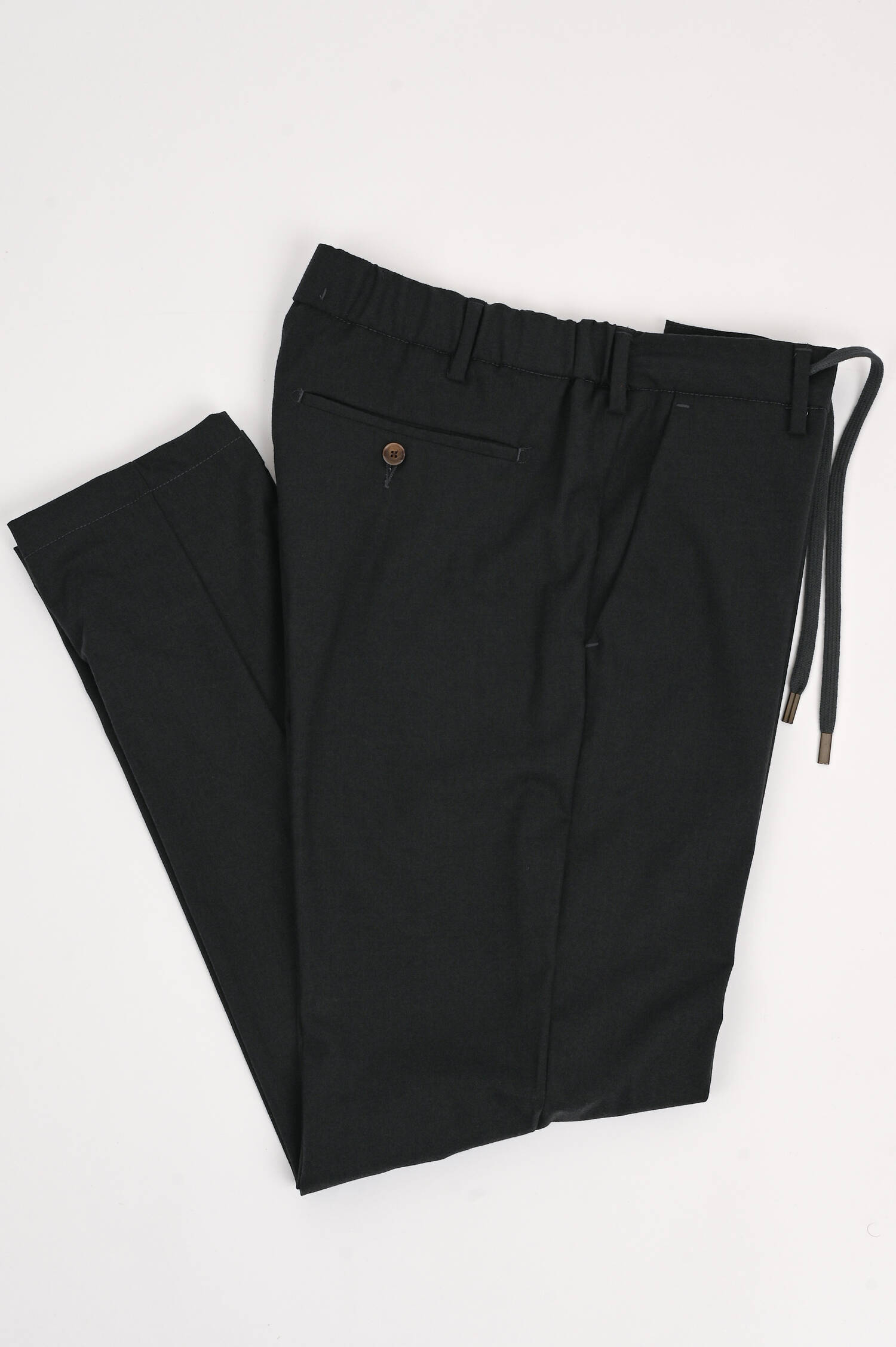Chino mit Kordelzug in Anthrazit Chino mit Kordelzug in Anthrazit
