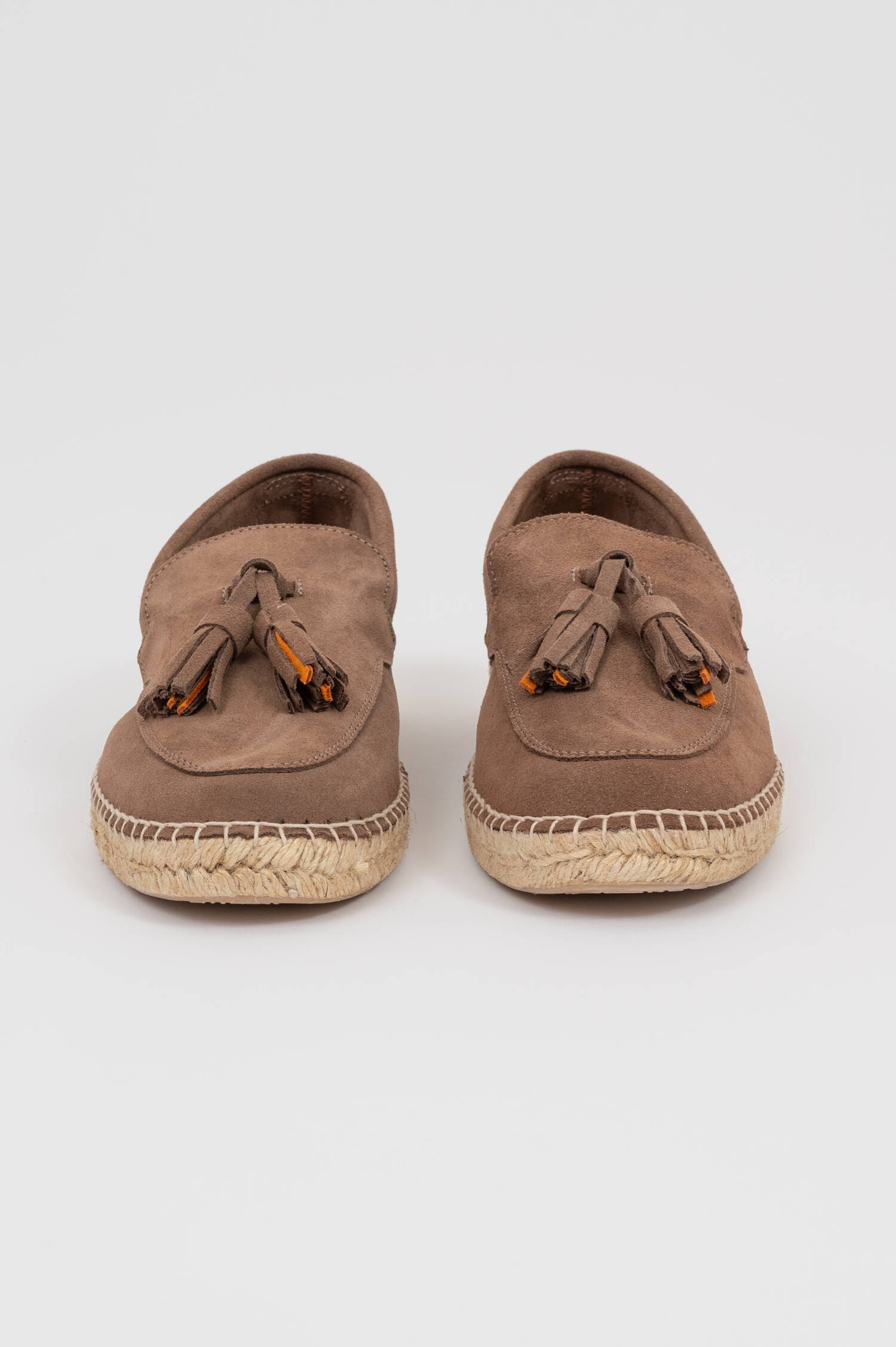 Mokassin BORLAS mit Tassel in Taupe