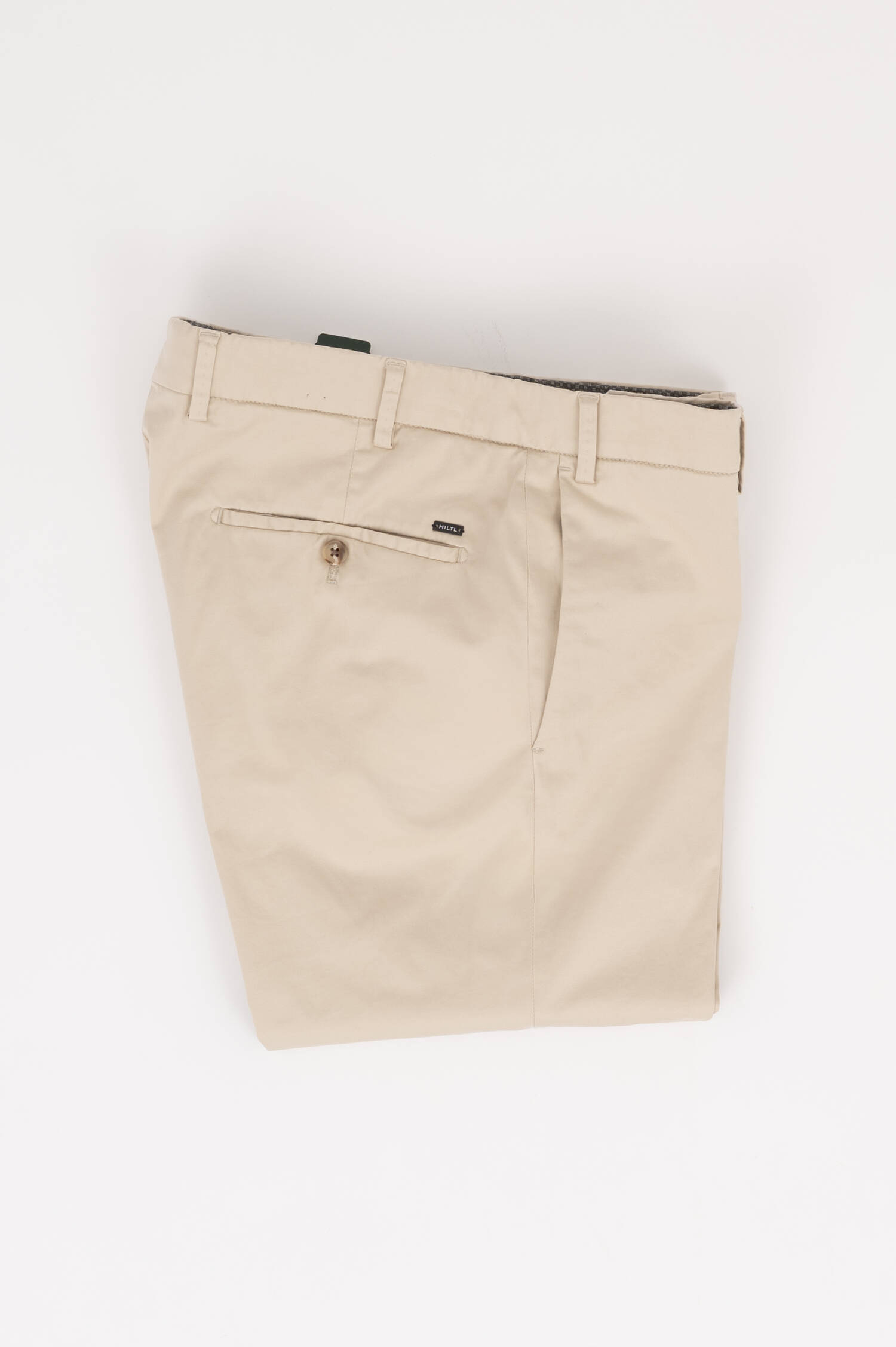 Chino TILO aus Baumwolle in Hellbeige